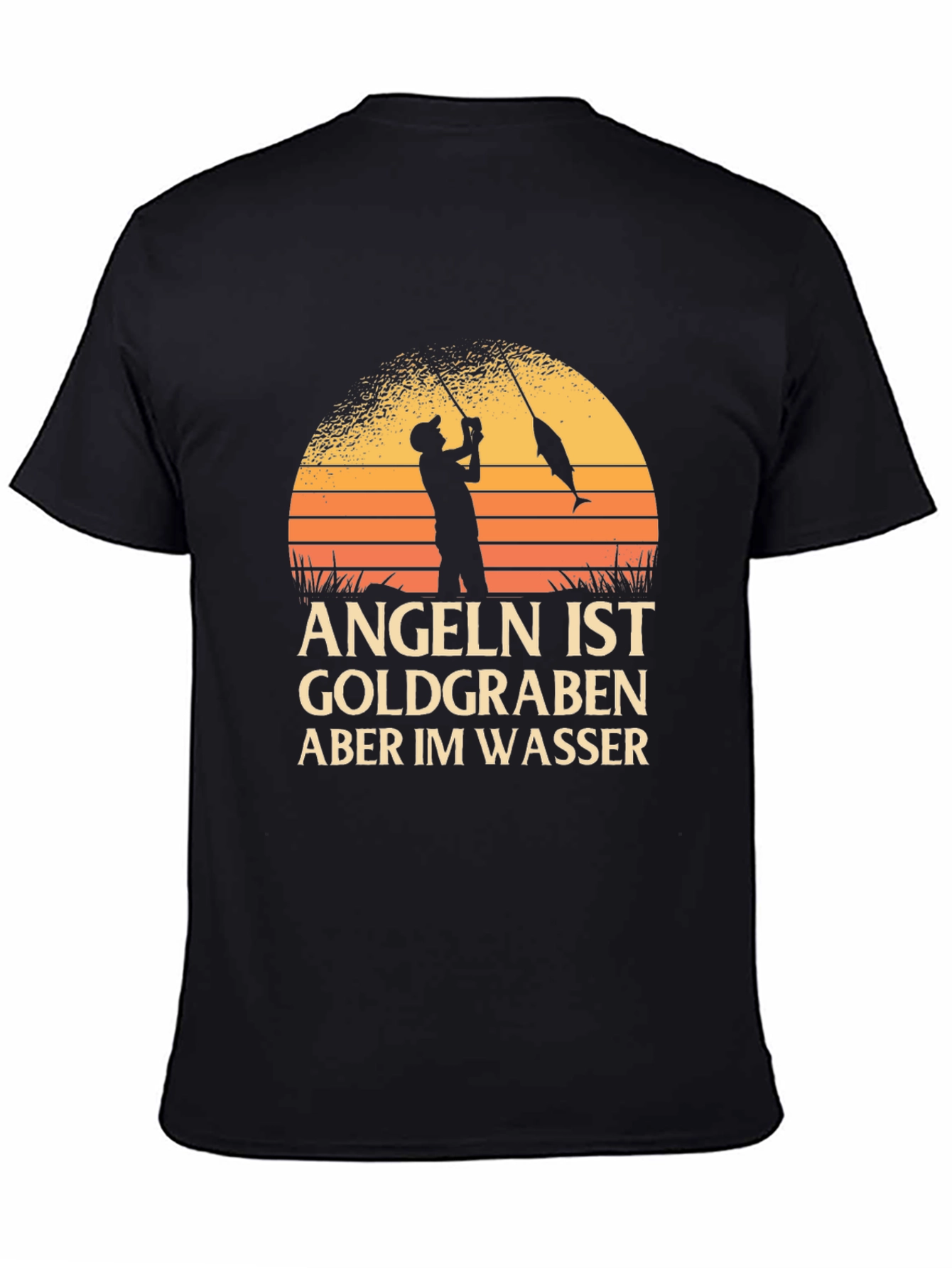 Angeln Ist Goldgraben Fishing T-Shirt