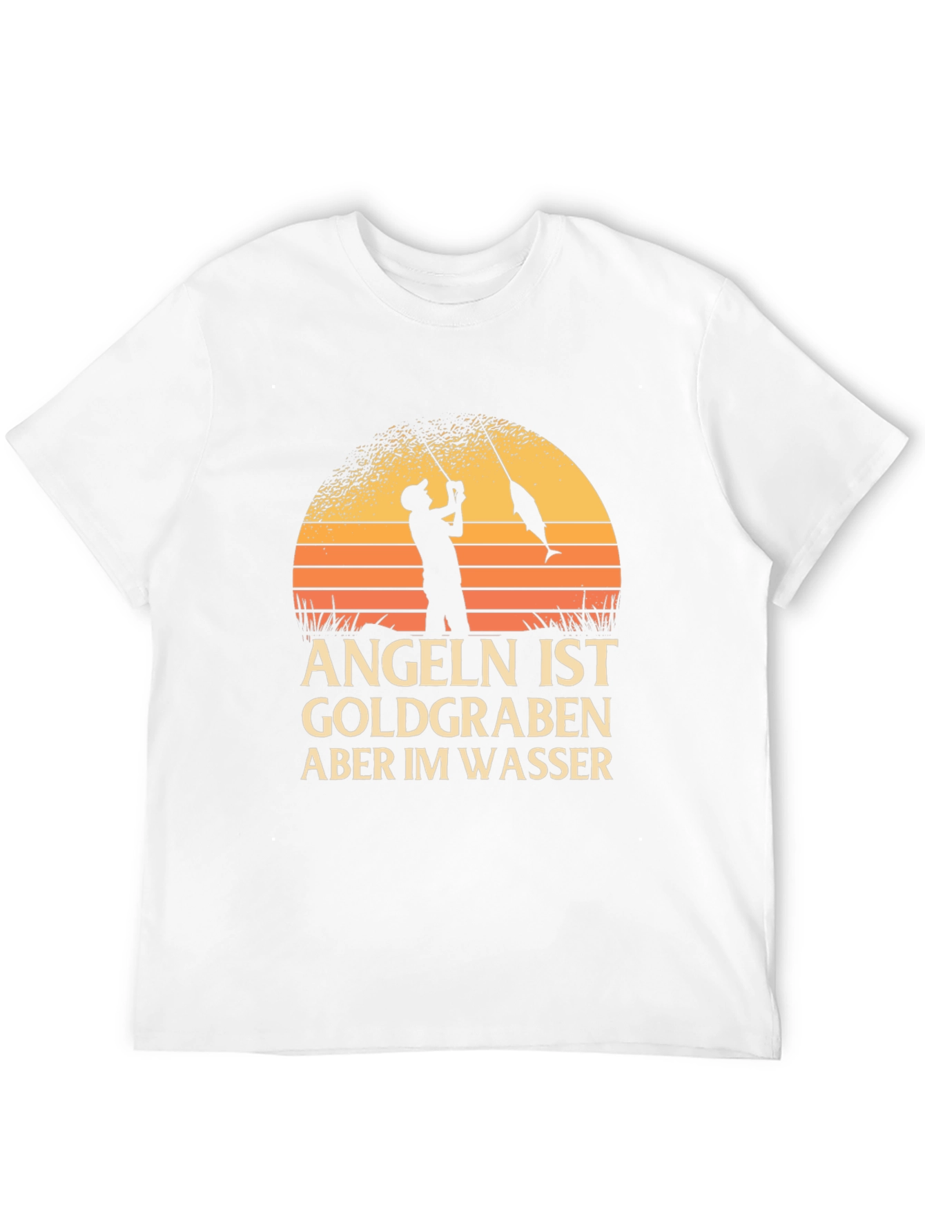 Angeln Ist Goldgraben Fishing T-Shirt