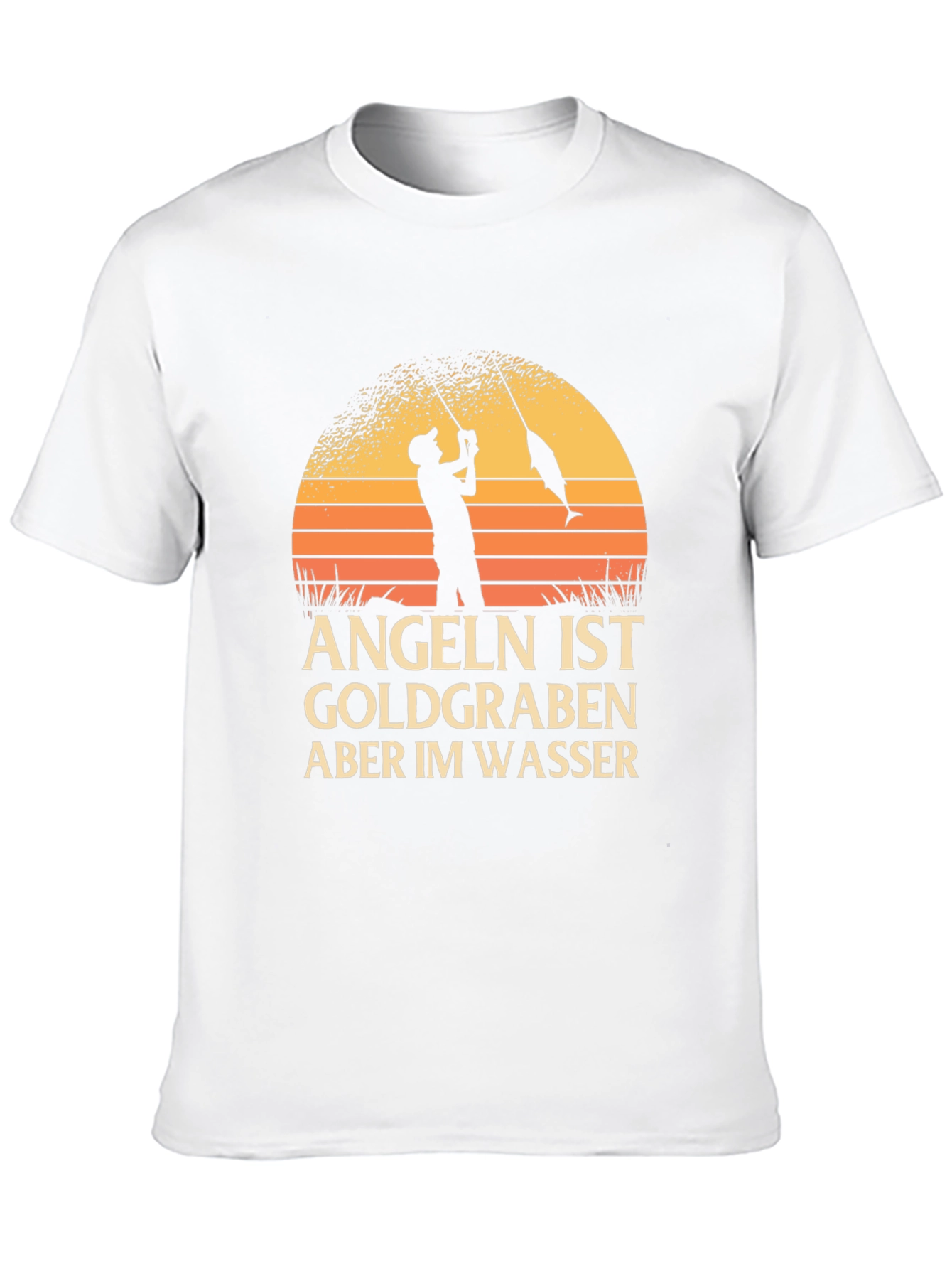 Angeln Ist Goldgraben Fishing T-Shirt