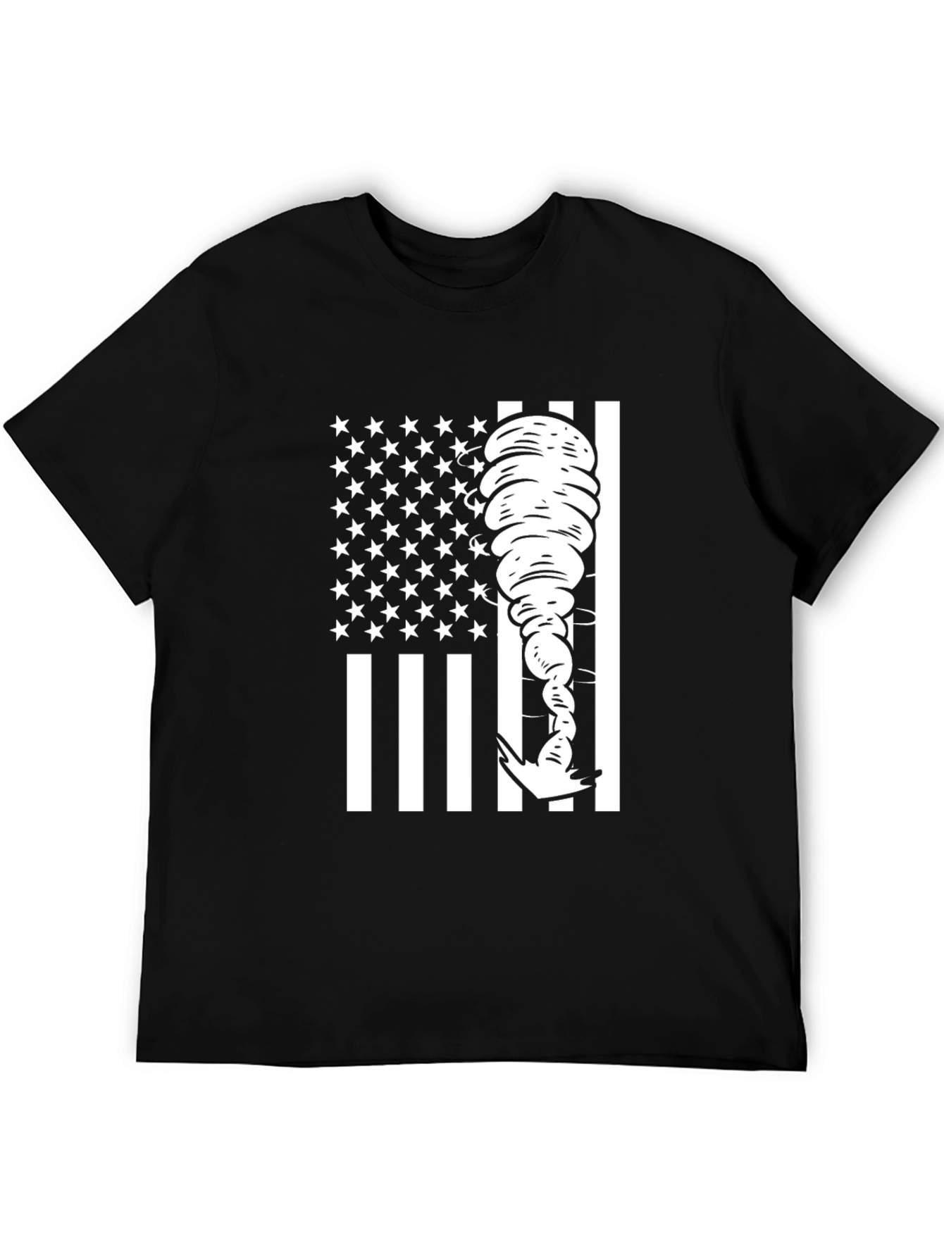 American Tornado T-Shirt - Black
