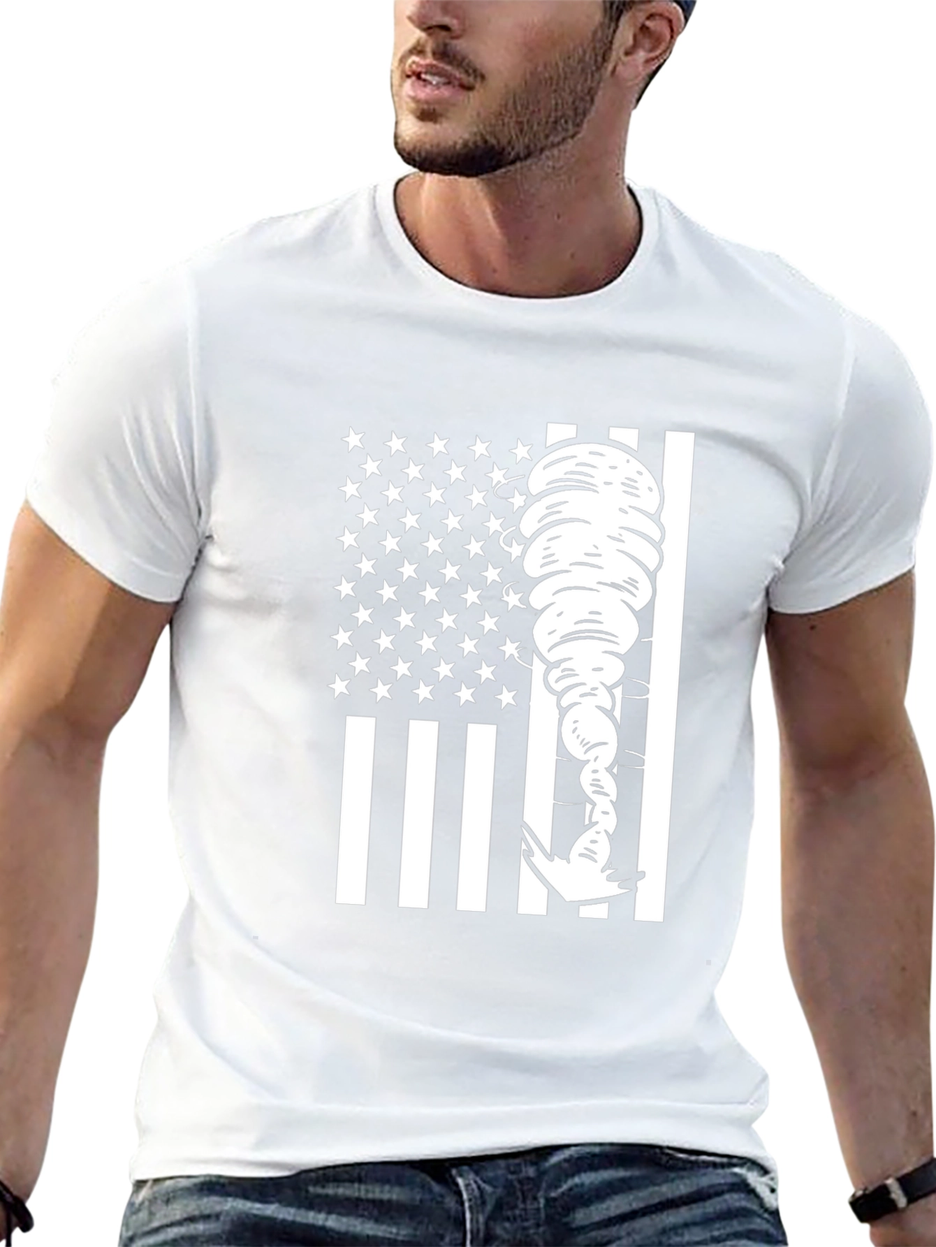 American Tornado T-Shirt - Black