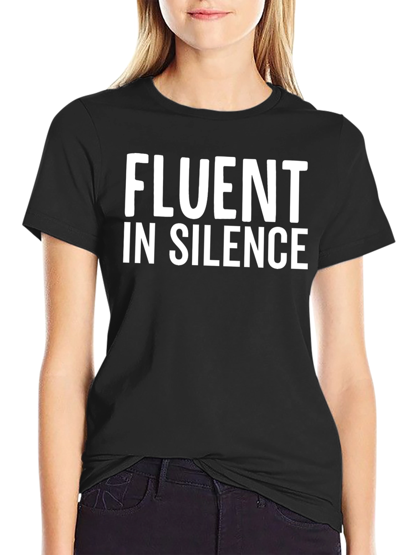 Fluent in Silence Graphic T-Shirt