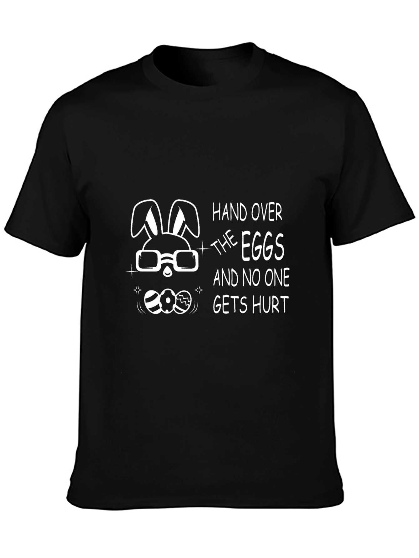 Hand Over the Eggs Easter Graphic T-Shirt
