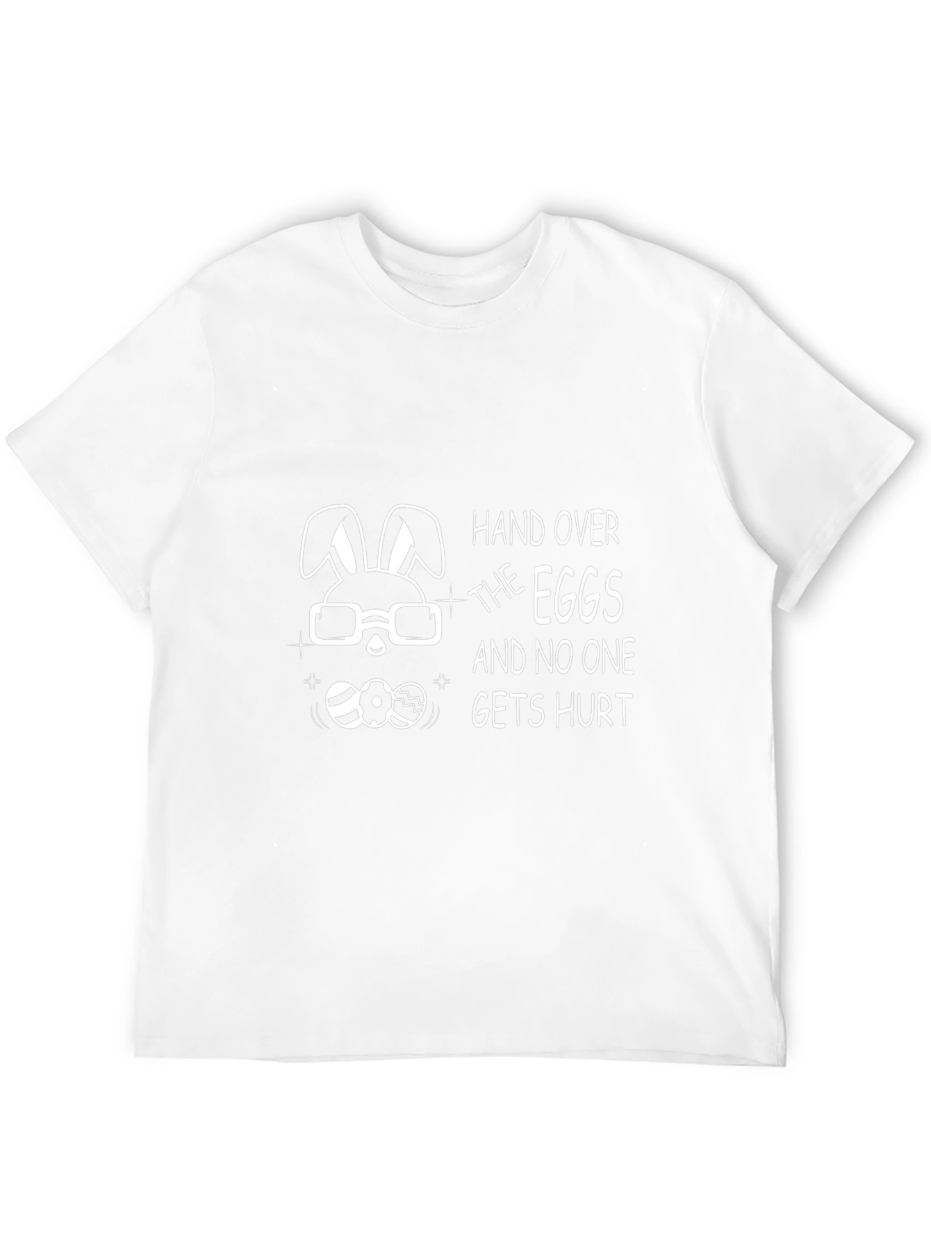 Hand Over the Eggs Easter Graphic T-Shirt