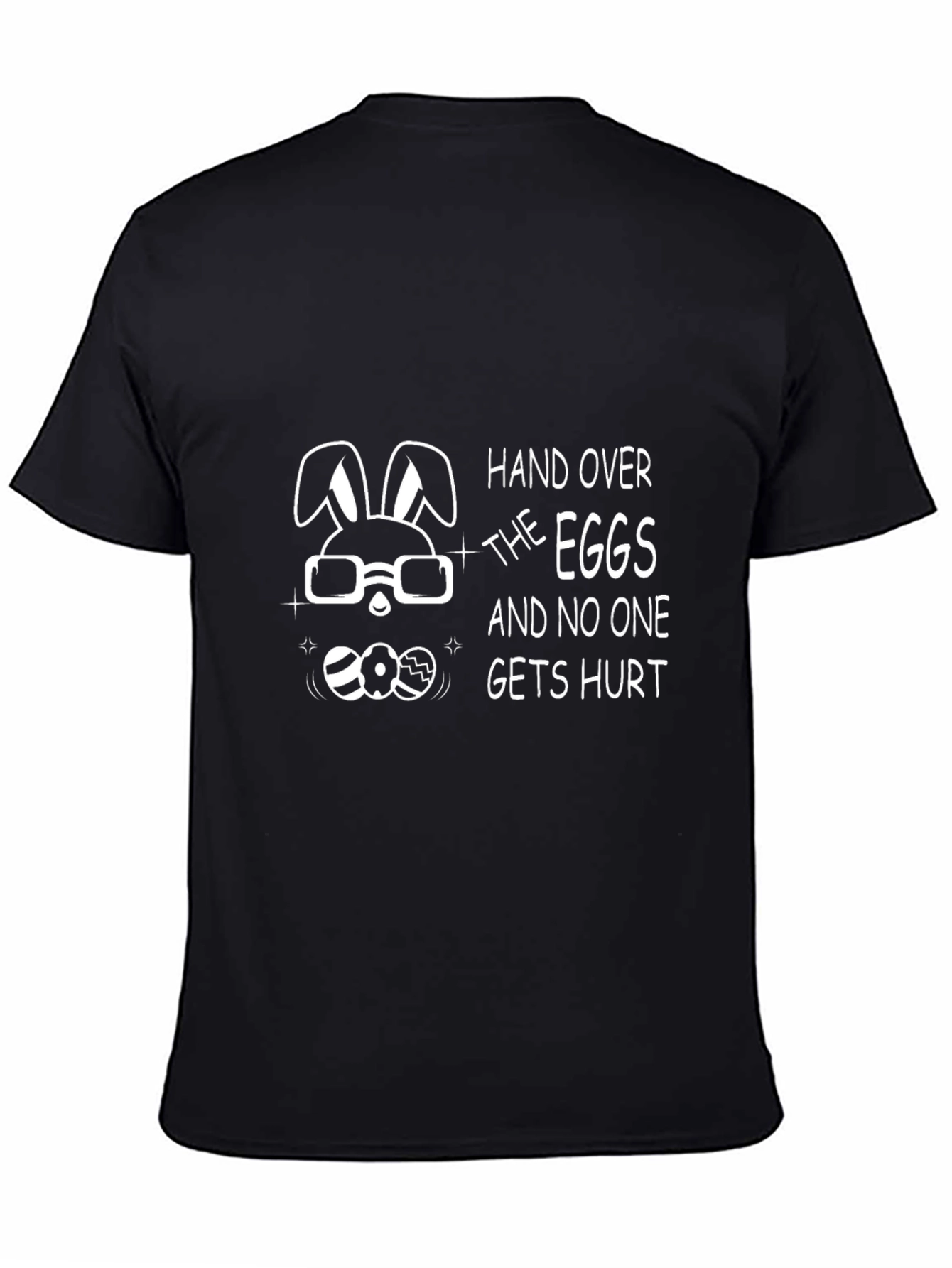 Hand Over the Eggs Easter Graphic T-Shirt