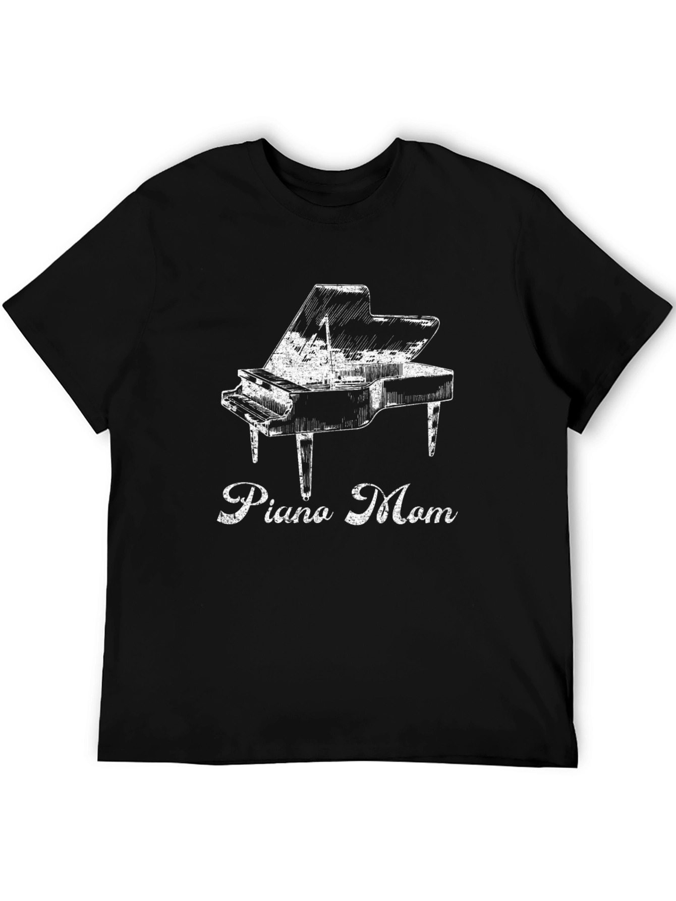 Piano Mom T-Shirt - Musical Gift for Mothers
