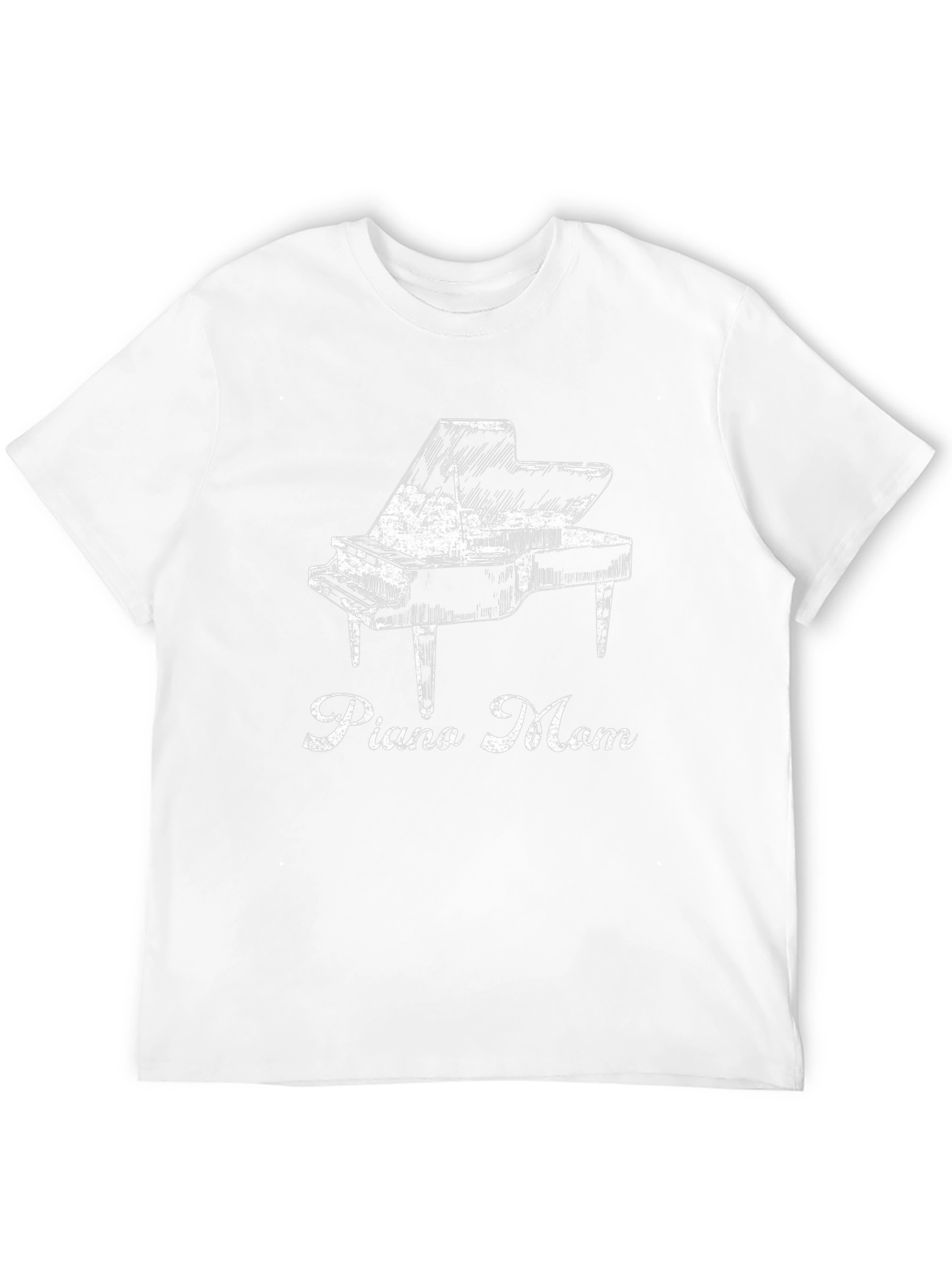 Piano Mom T-Shirt - Musical Gift for Mothers
