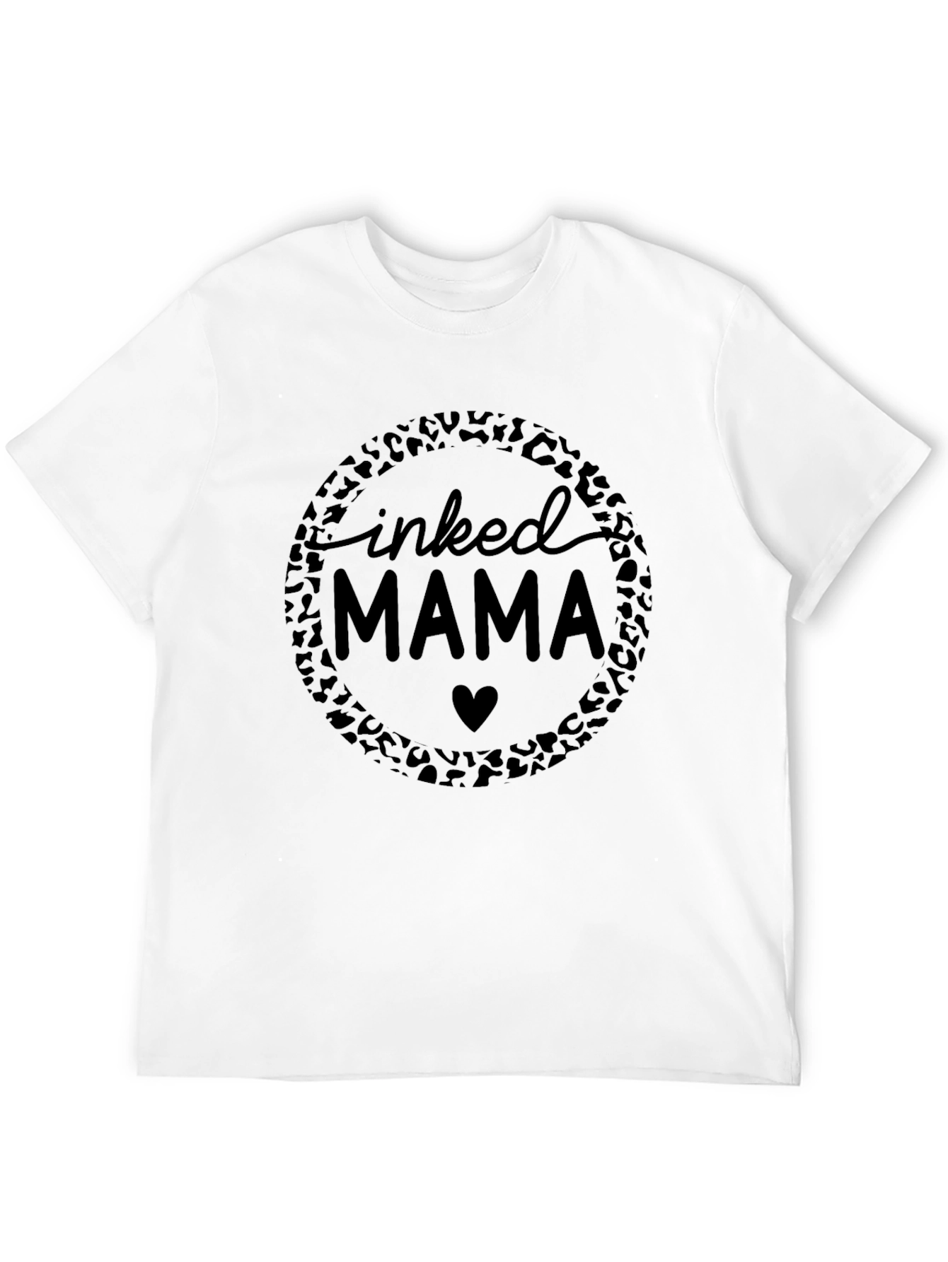 Inked Mama Leopard Print T-Shirt