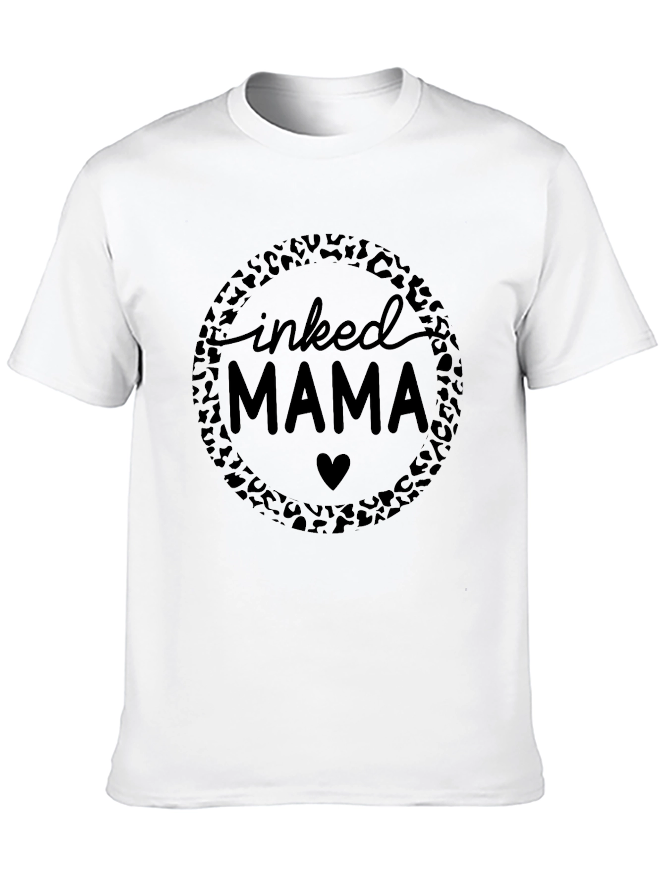 Inked Mama Leopard Print T-Shirt
