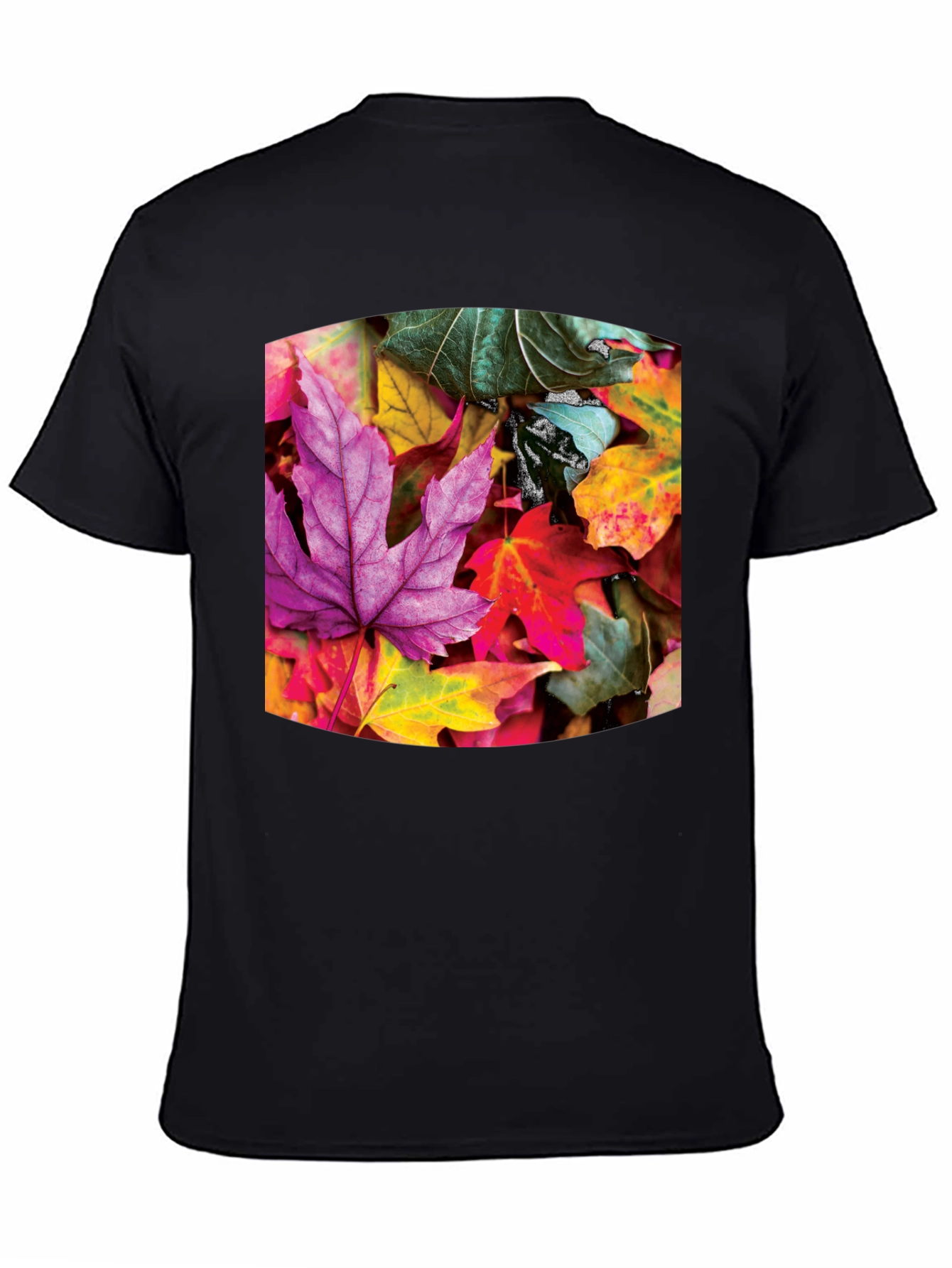 Autumn Leaves Graphic Tee - Stylish Casual Wear