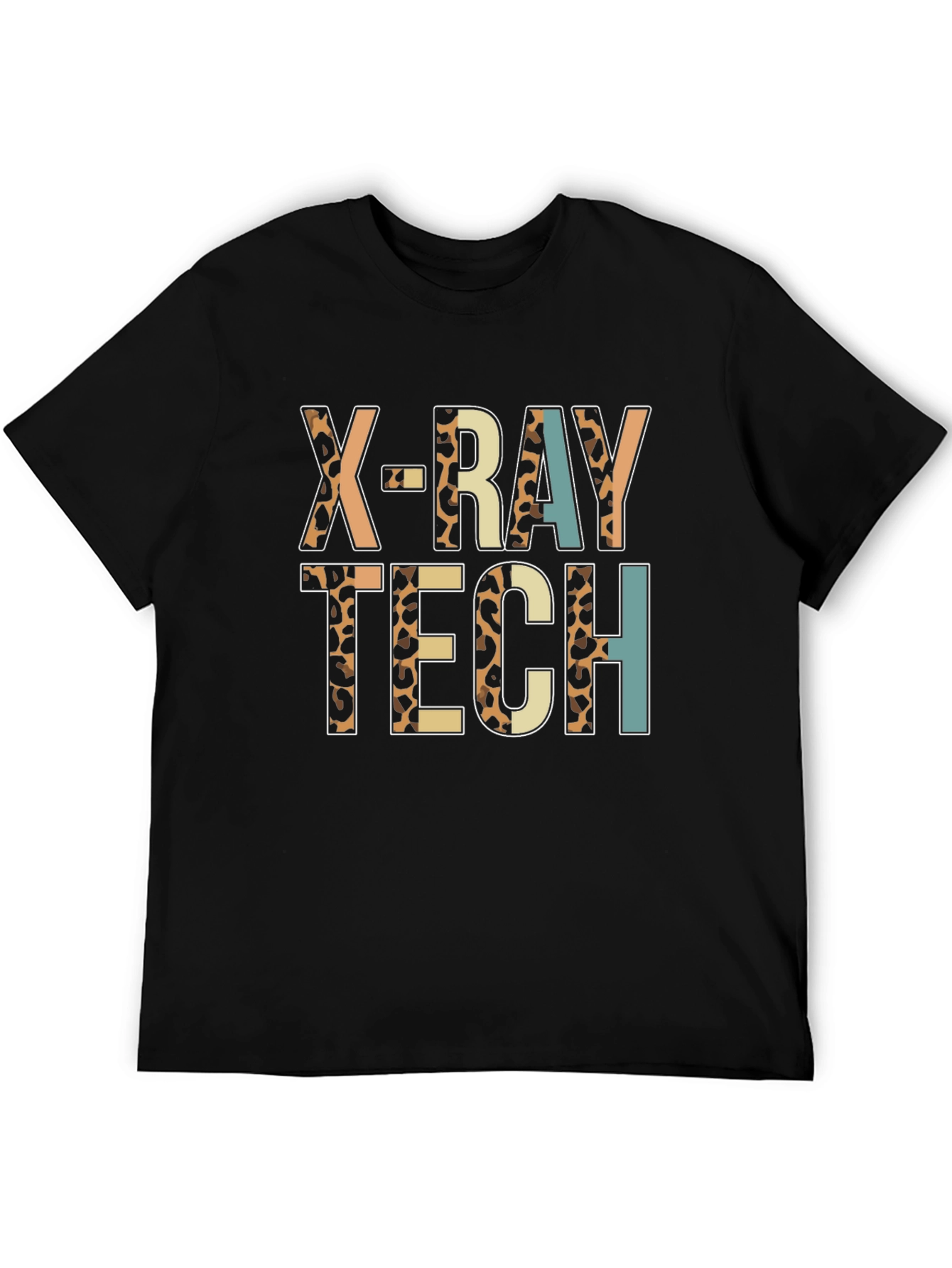 X-Ray Tech Leopard Print T-Shirt