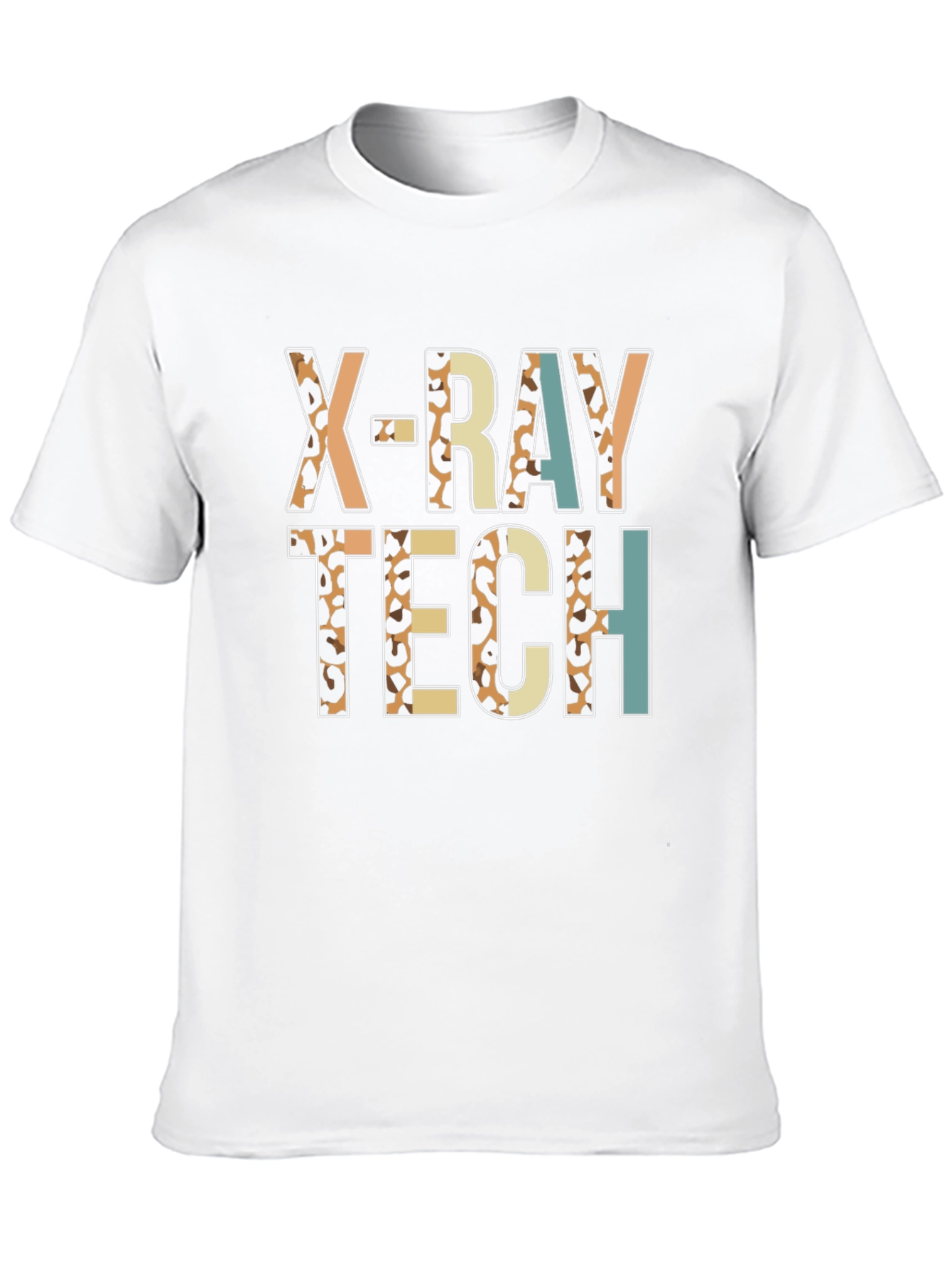X-Ray Tech Leopard Print T-Shirt