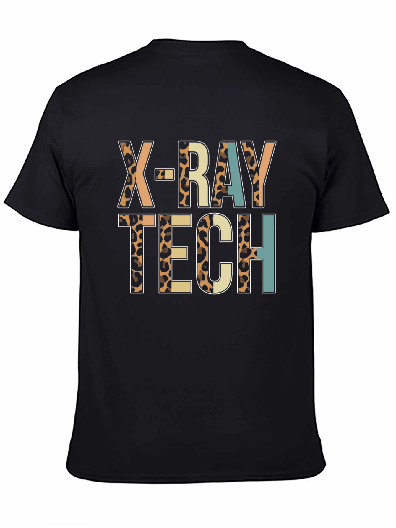 X-Ray Tech Leopard Print T-Shirt