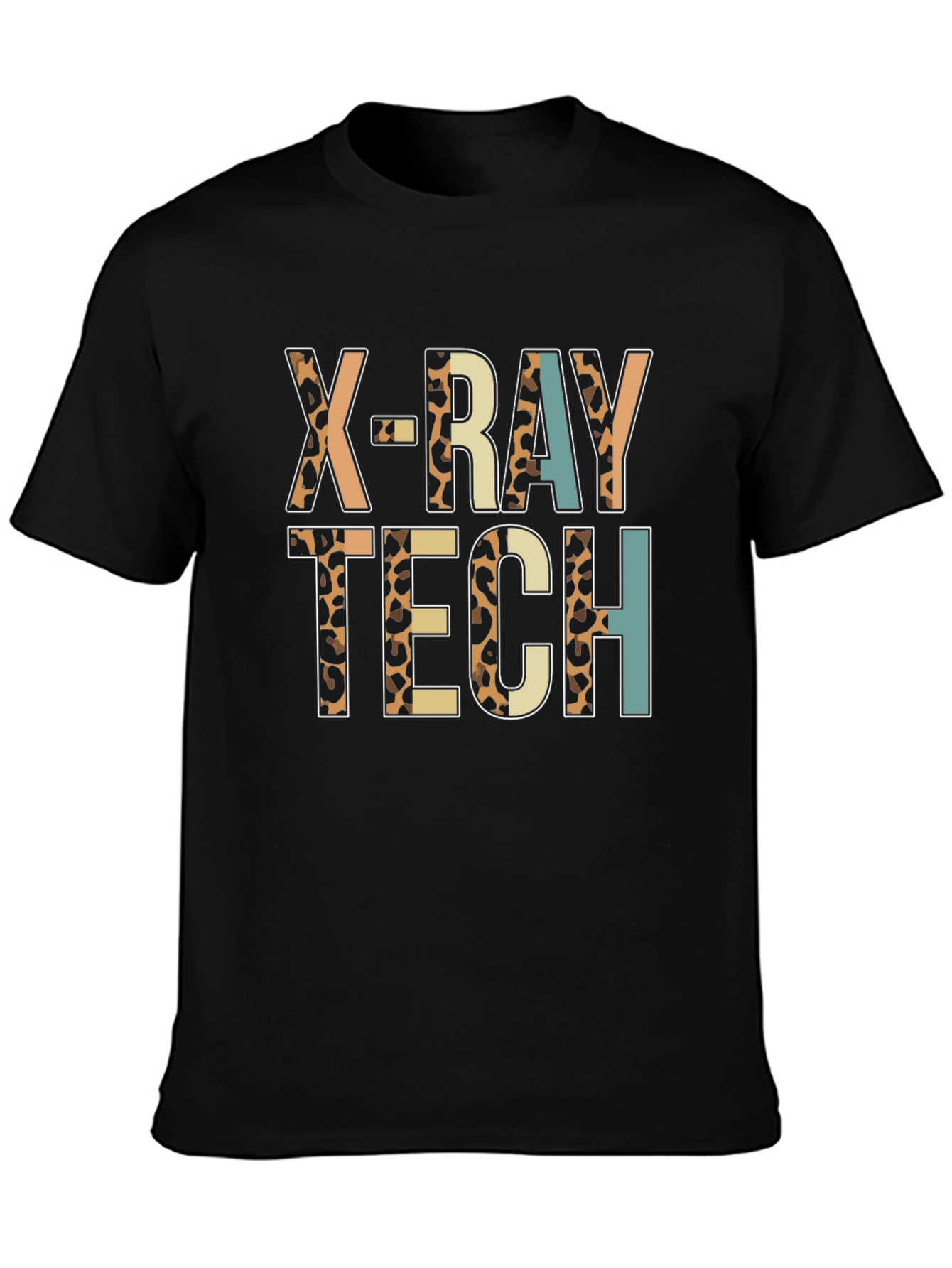 X-Ray Tech Leopard Print T-Shirt