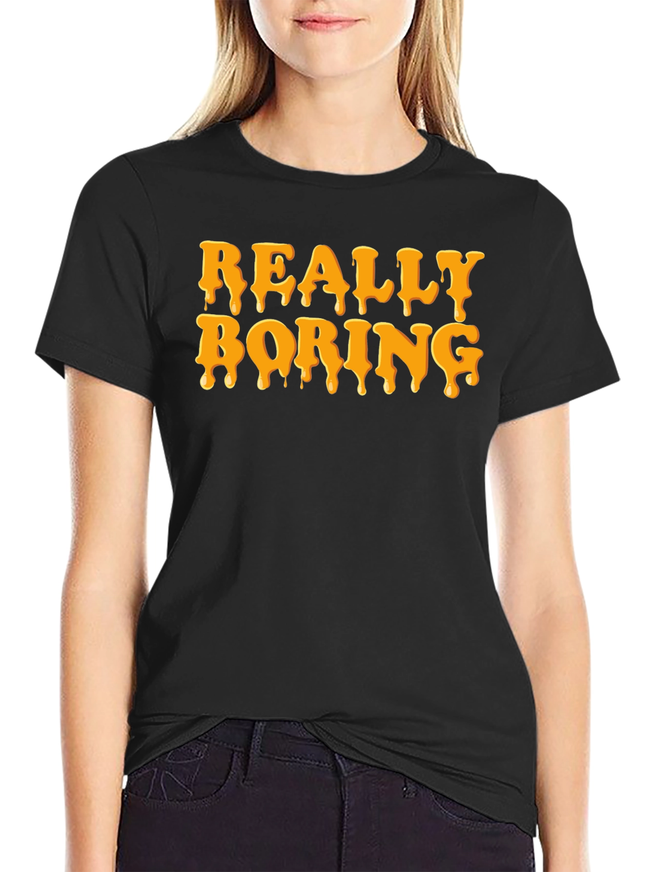 Really Boring Graphic T-Shirt - Casual Wear