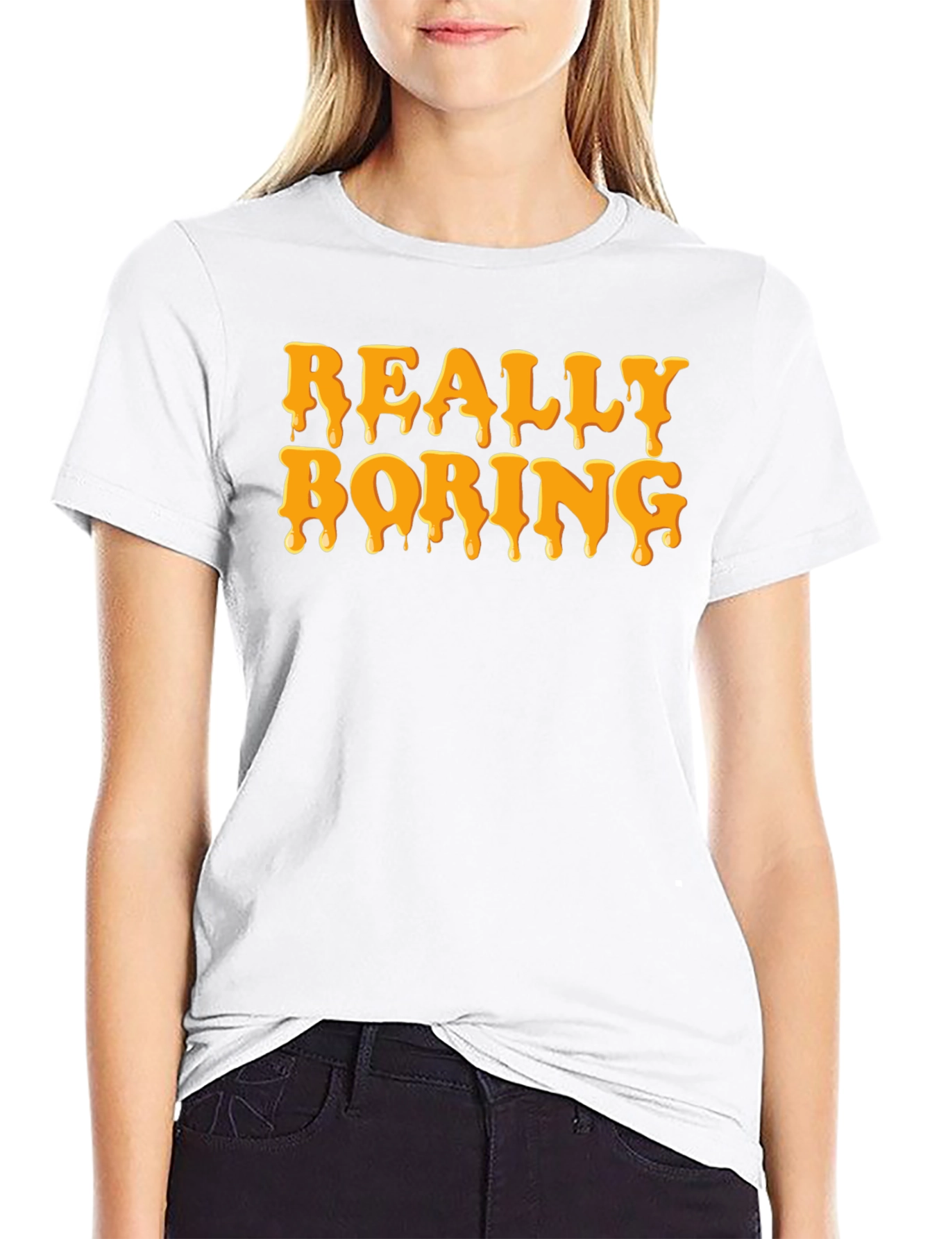 Really Boring Graphic T-Shirt - Casual Wear