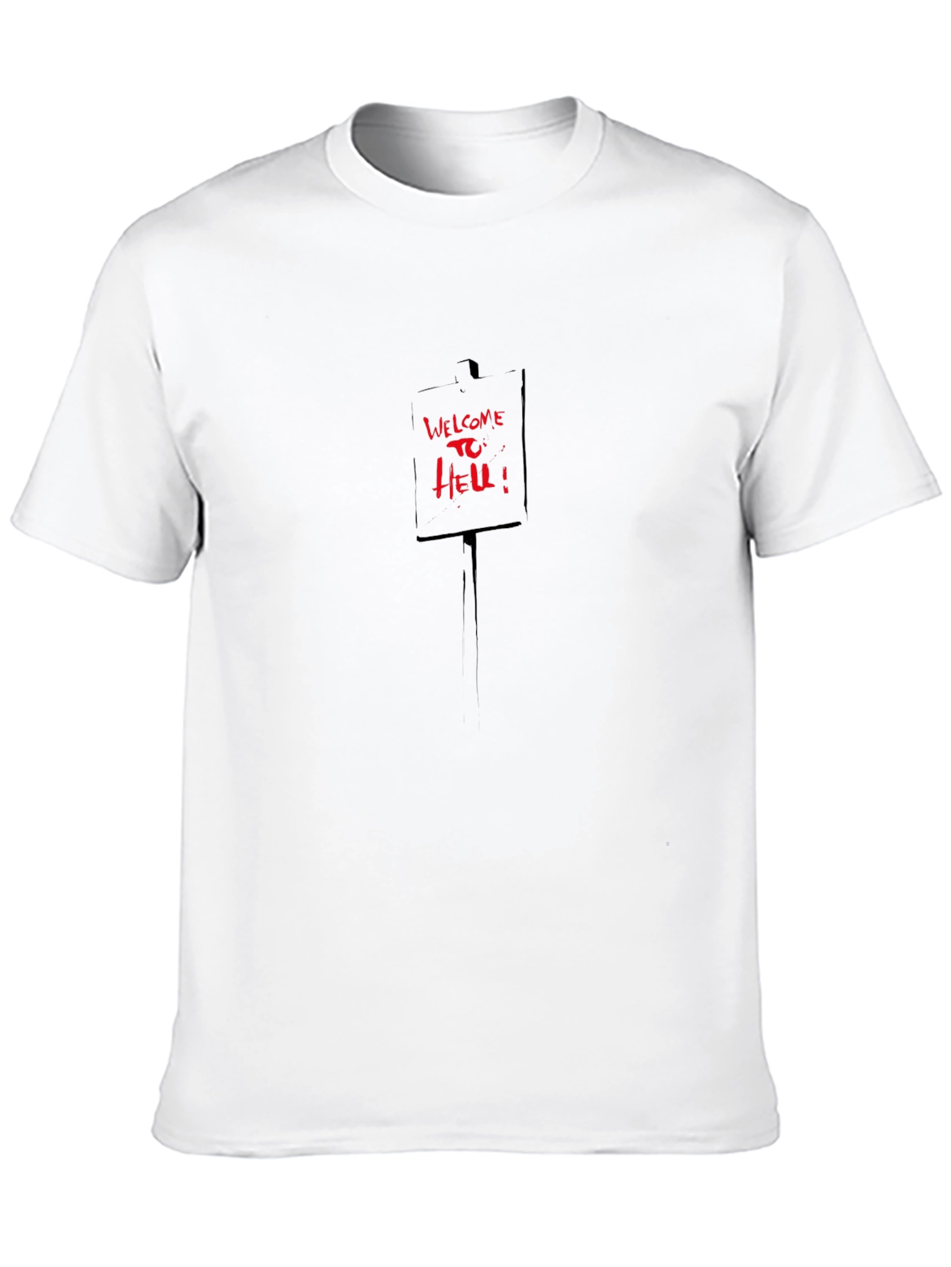 Welcome to Hell T-Shirt - Dark Humor Tee