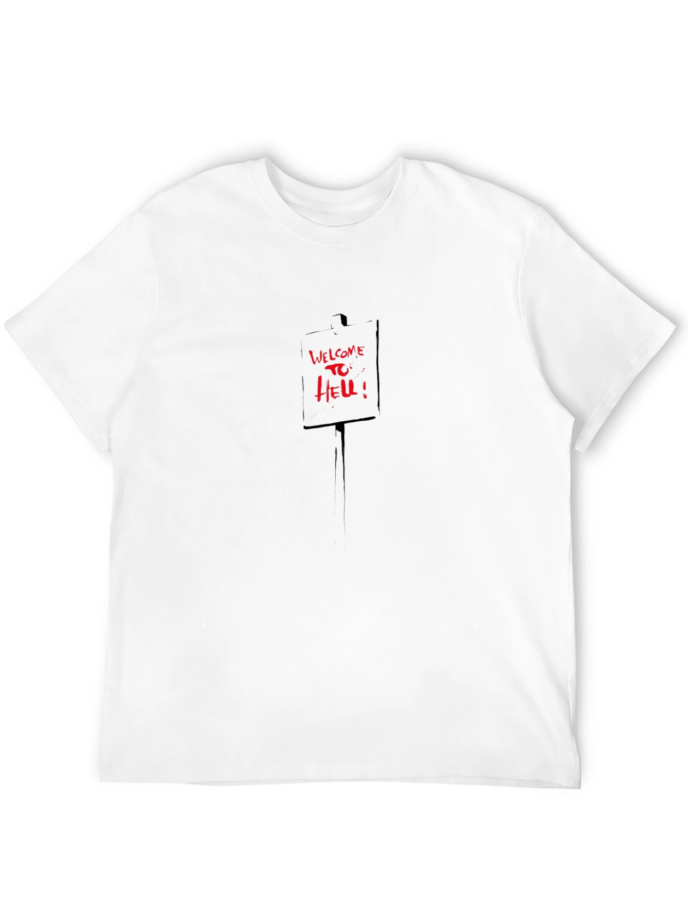 Welcome to Hell T-Shirt - Dark Humor Tee