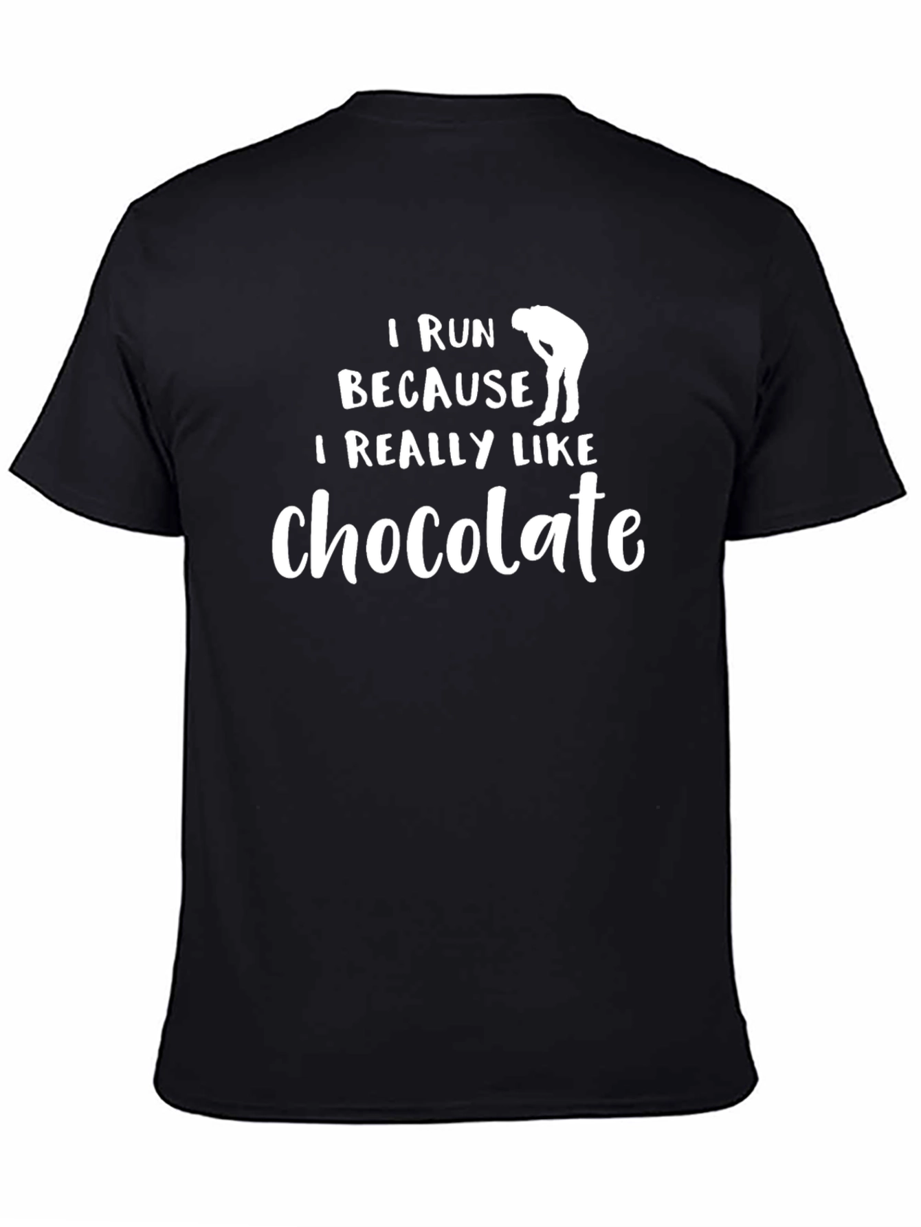 Funny Chocolate Lover Running T-Shirt