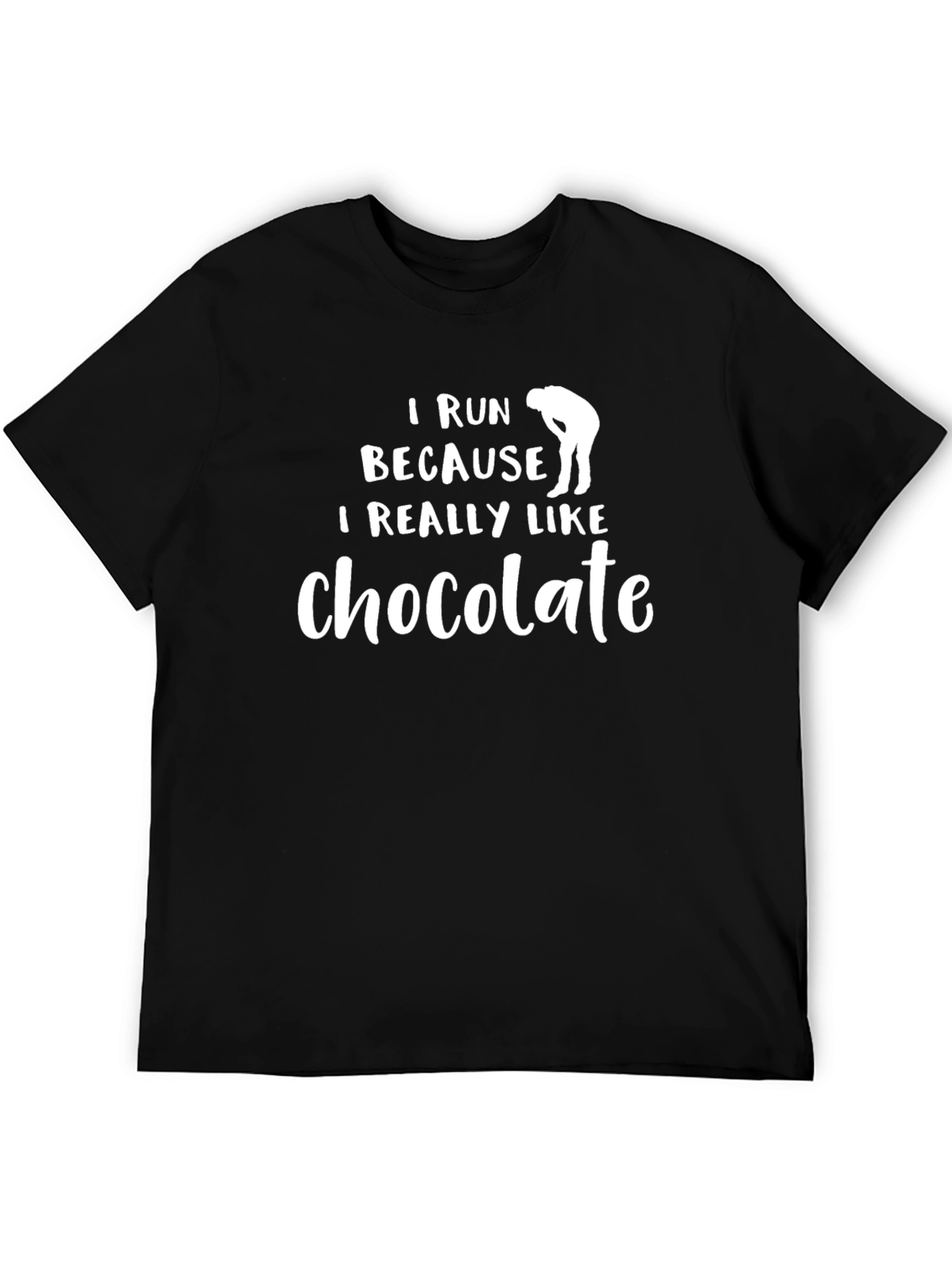 Funny Chocolate Lover Running T-Shirt