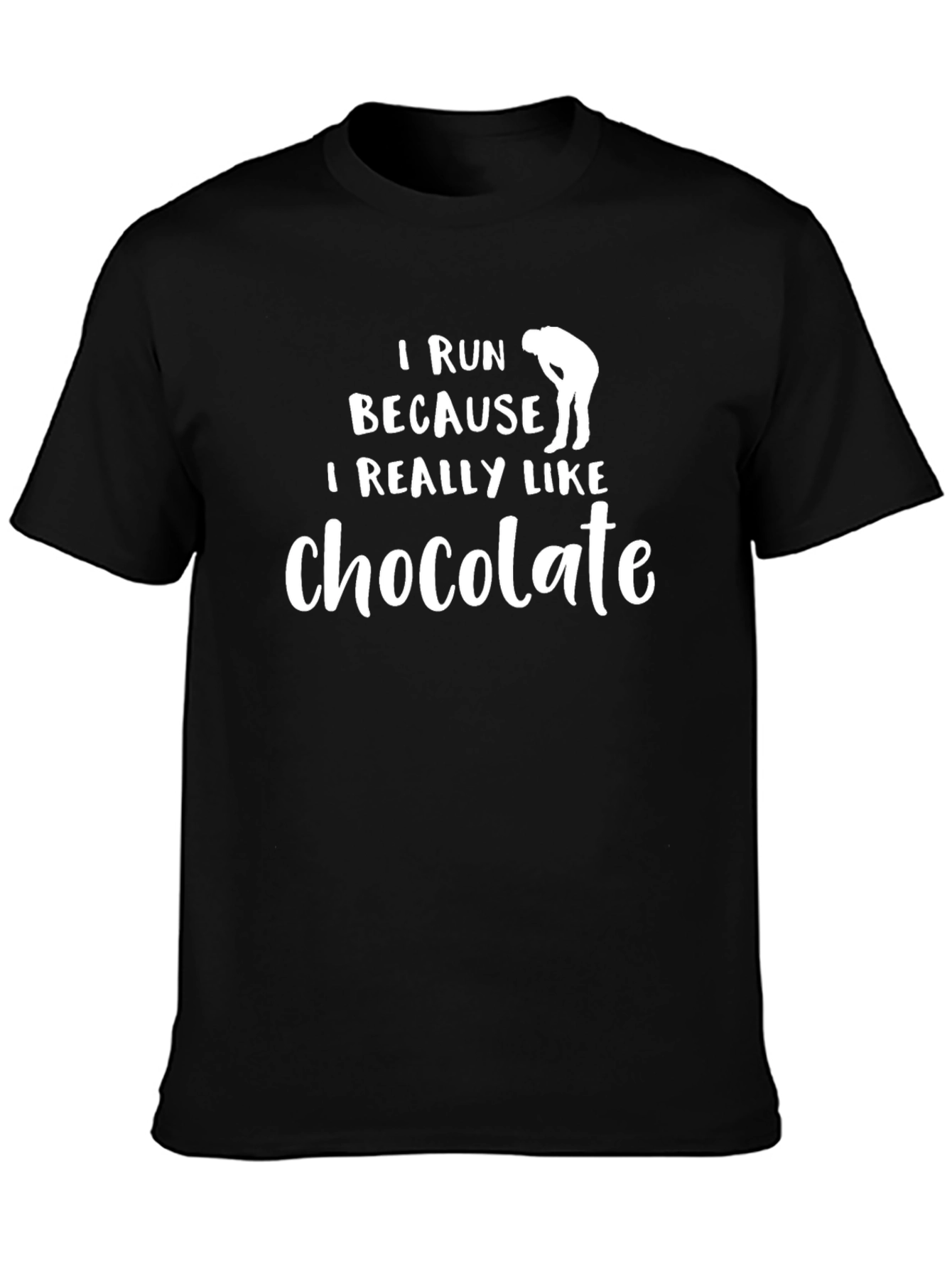 Funny Chocolate Lover Running T-Shirt