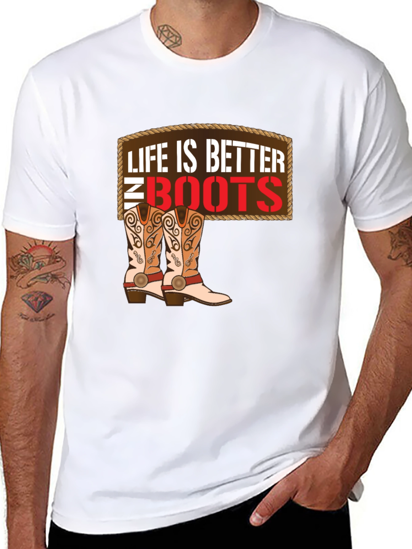 Life is Better in Boots Graphic Tee