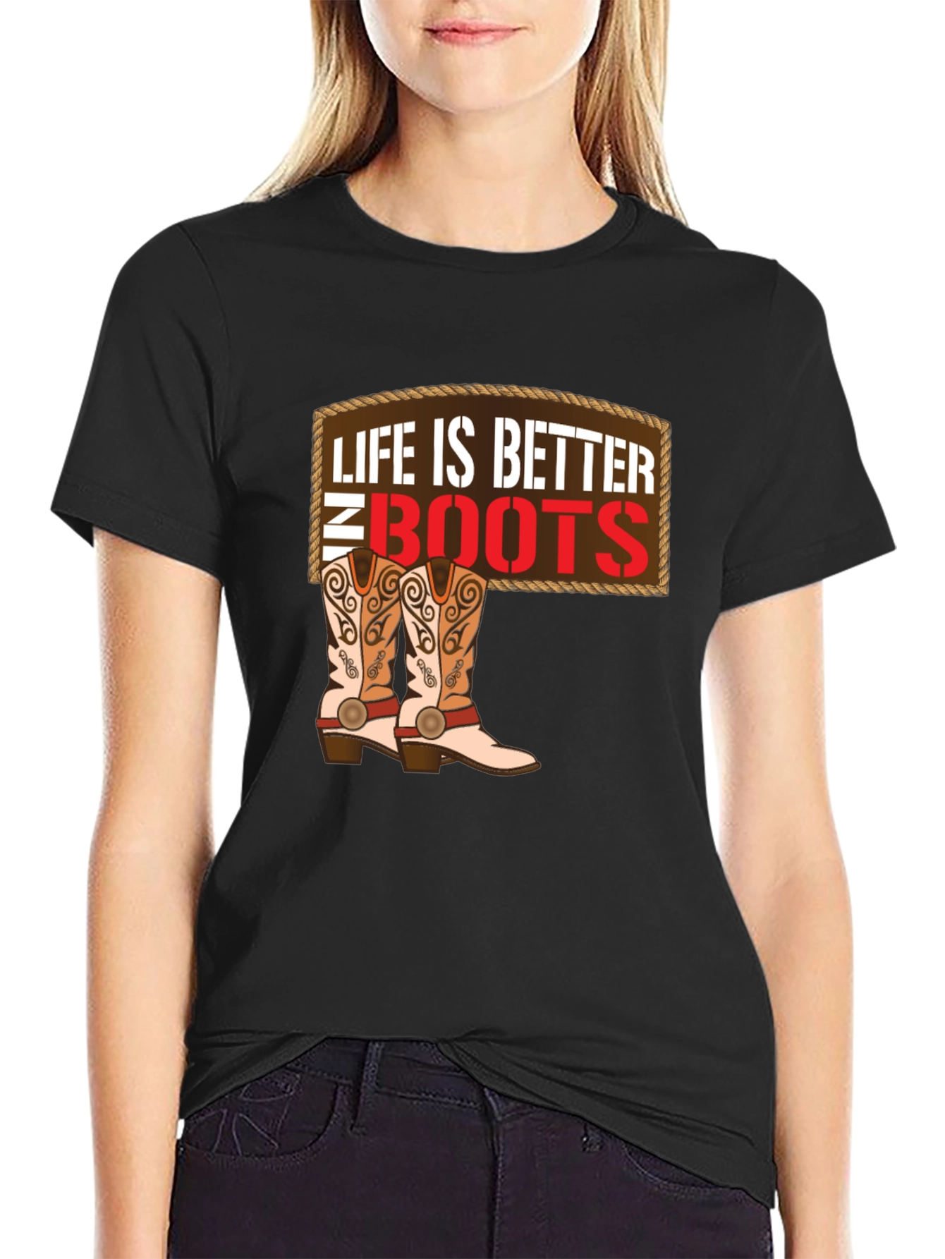 Life is Better in Boots Graphic Tee