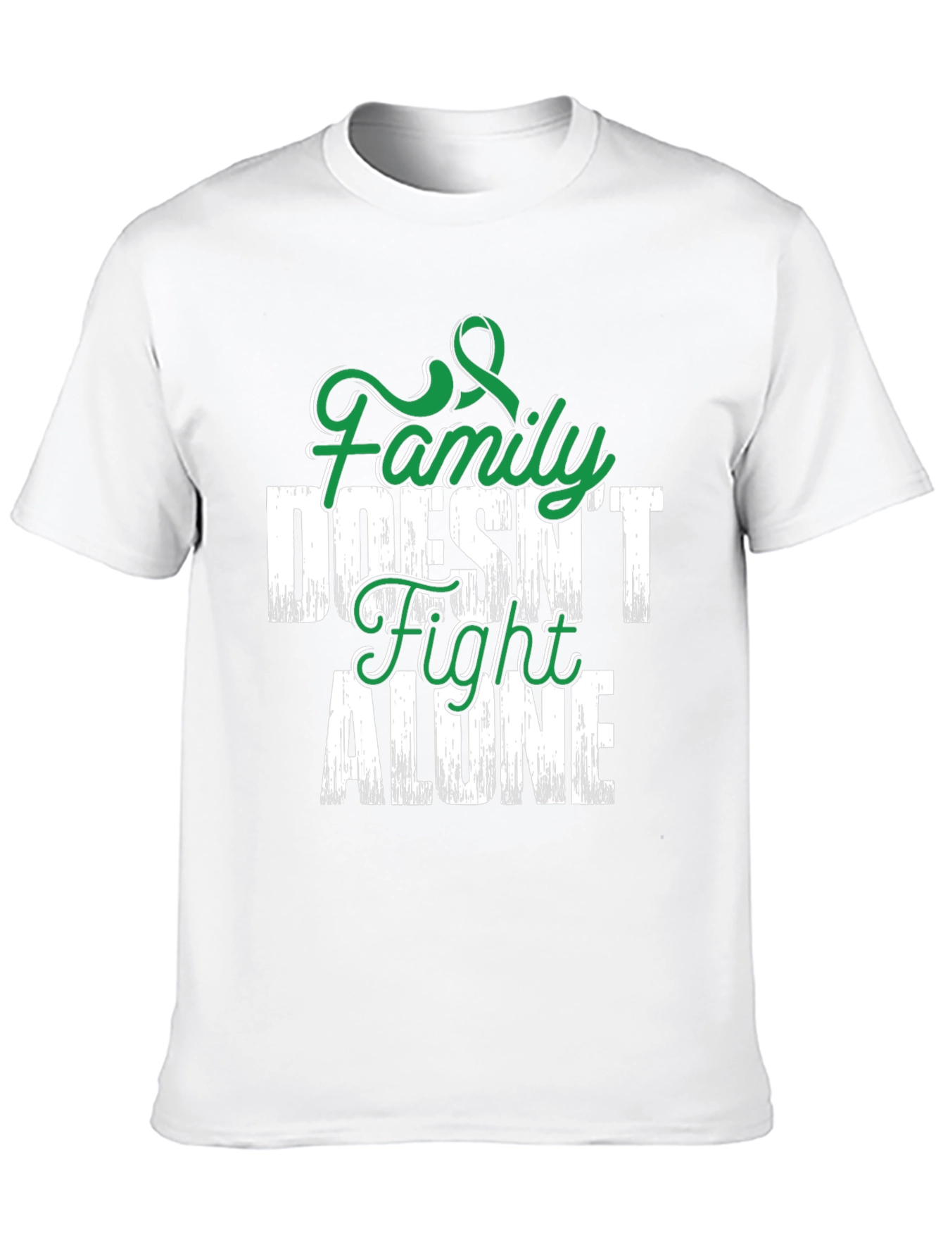 Family Doesnt Fight Alone Awareness T-Shirt