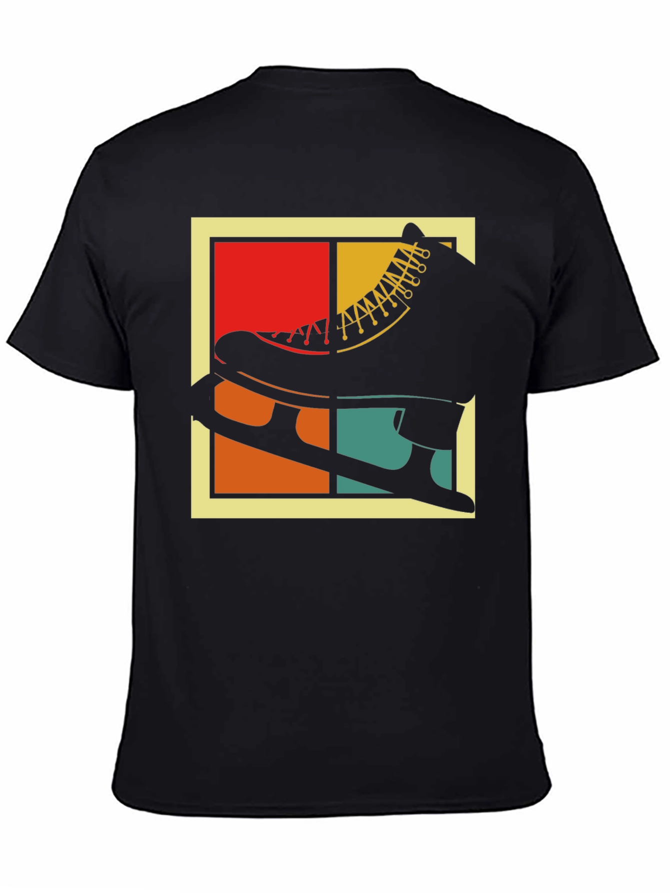 Retro Ice Skate Graphic T-Shirt
