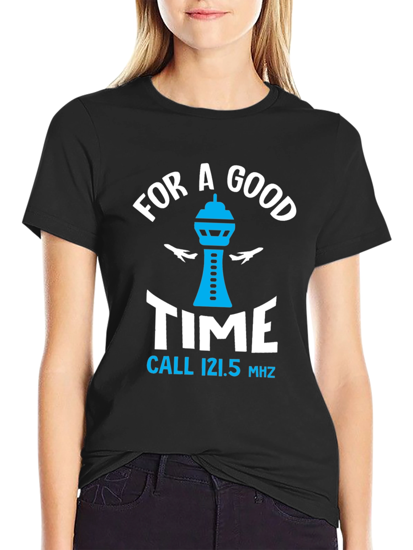 For A Good Time Aviation T-Shirt