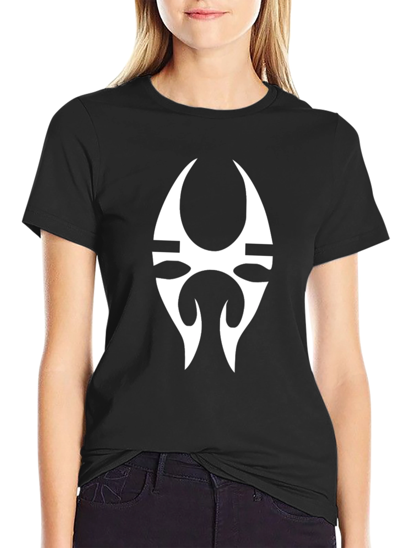 Unique Graphic Tee - Tribal Style Design