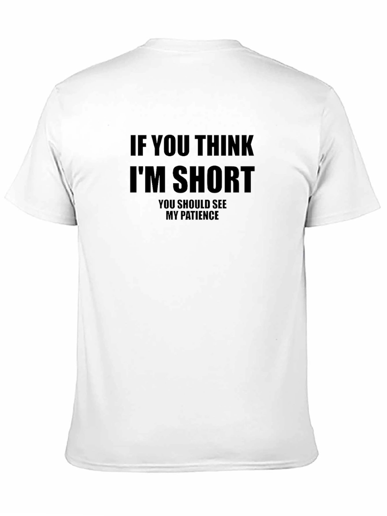 Funny Short Temper T-Shirt - Sarcastic Novelty Tee
