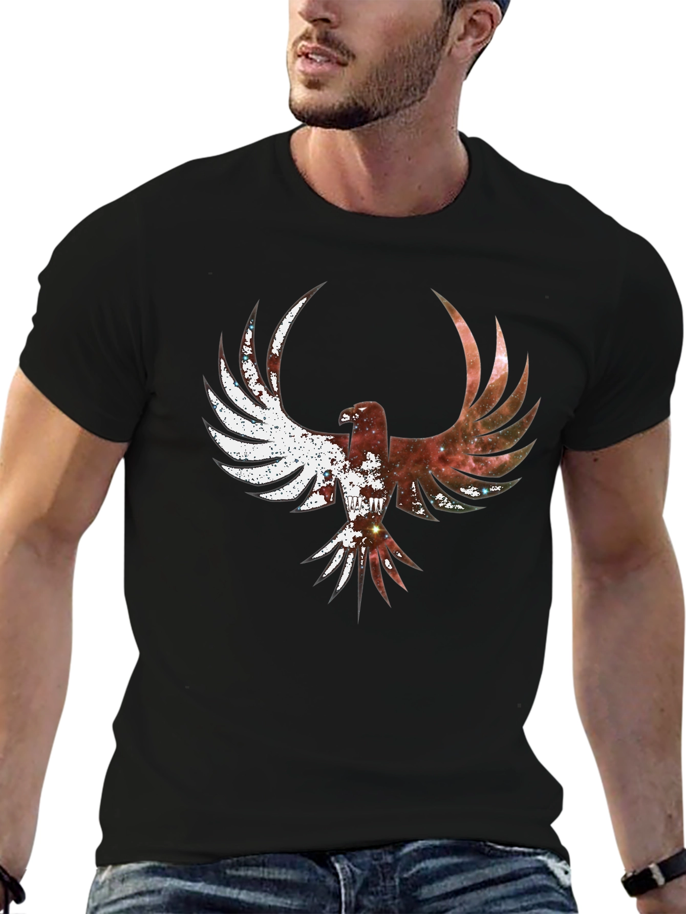 Phoenix Graphic Print T-Shirt