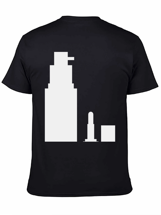 Abstract Building Block Graphic Tee
