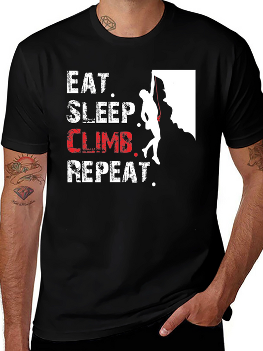 Eat Sleep Climb Repeat Graphic Tee