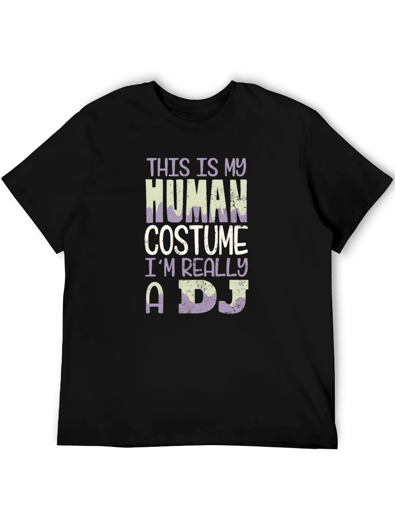 Funny DJ T-Shirt - Human Costume Tee