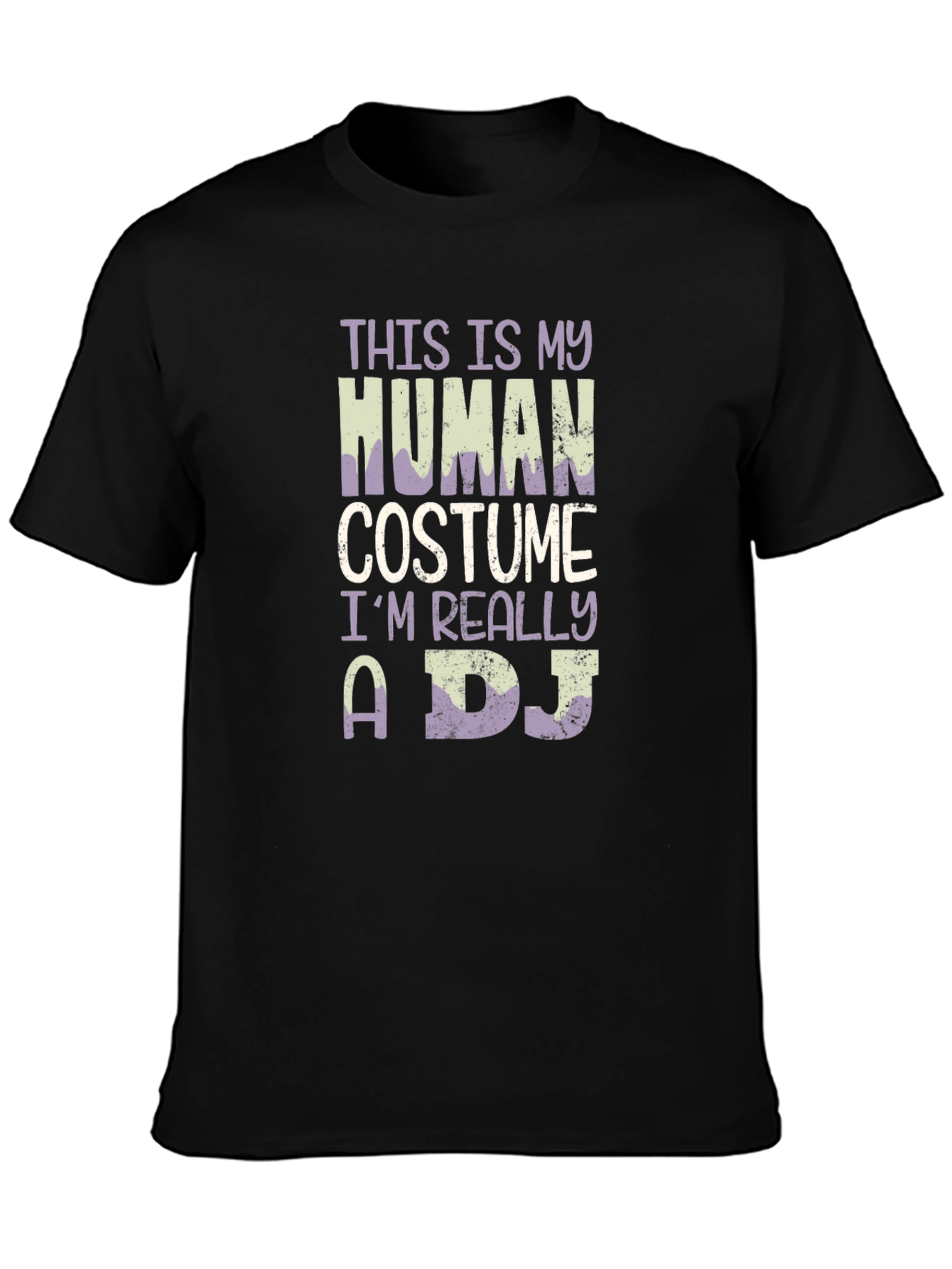 Funny DJ T-Shirt - Human Costume Tee