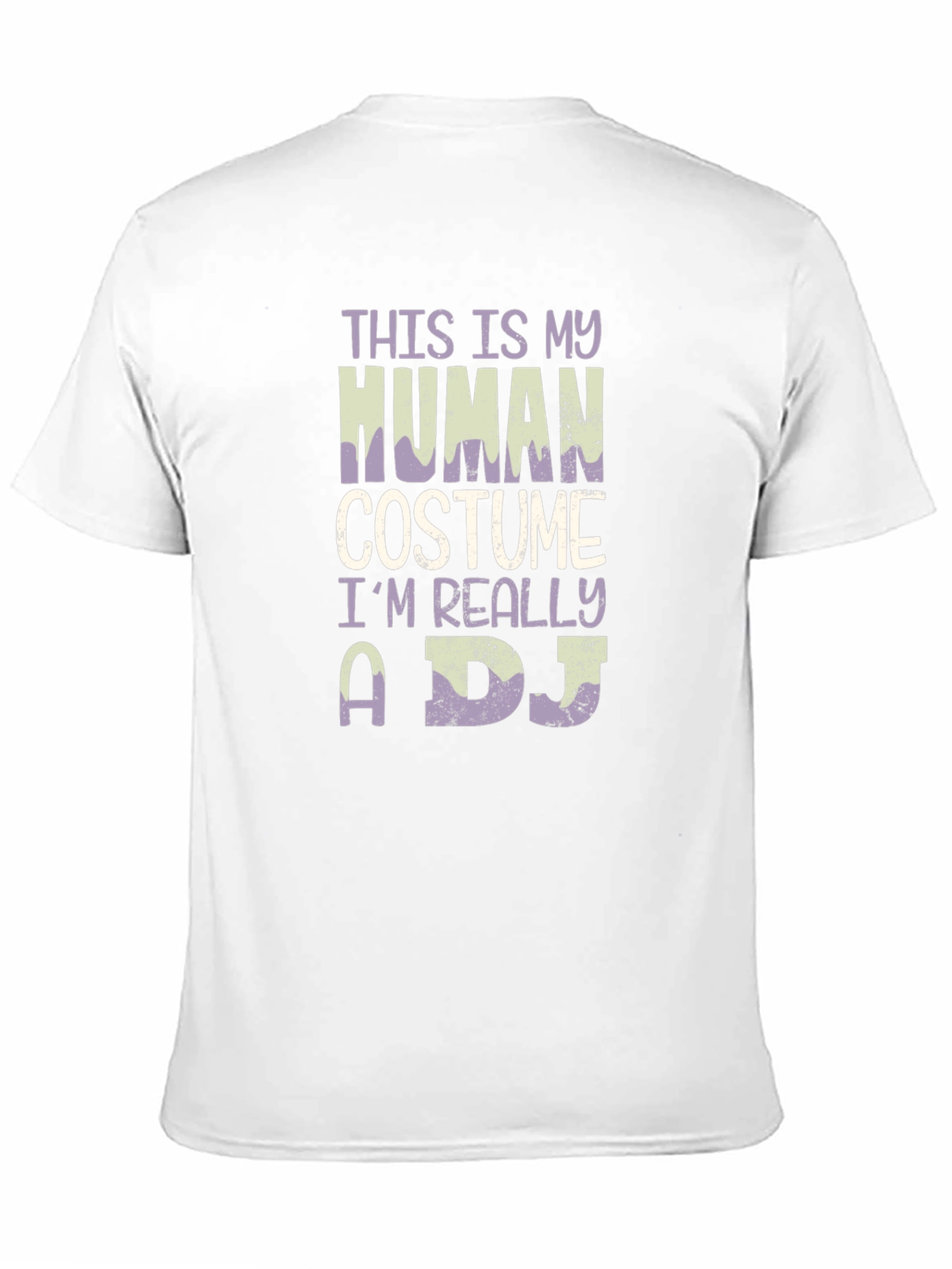 Funny DJ T-Shirt - Human Costume Tee