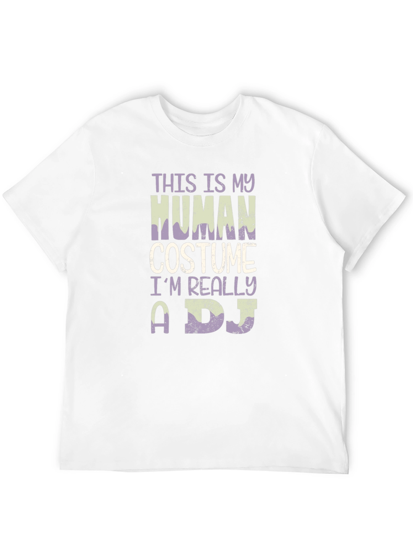 Funny DJ T-Shirt - Human Costume Tee