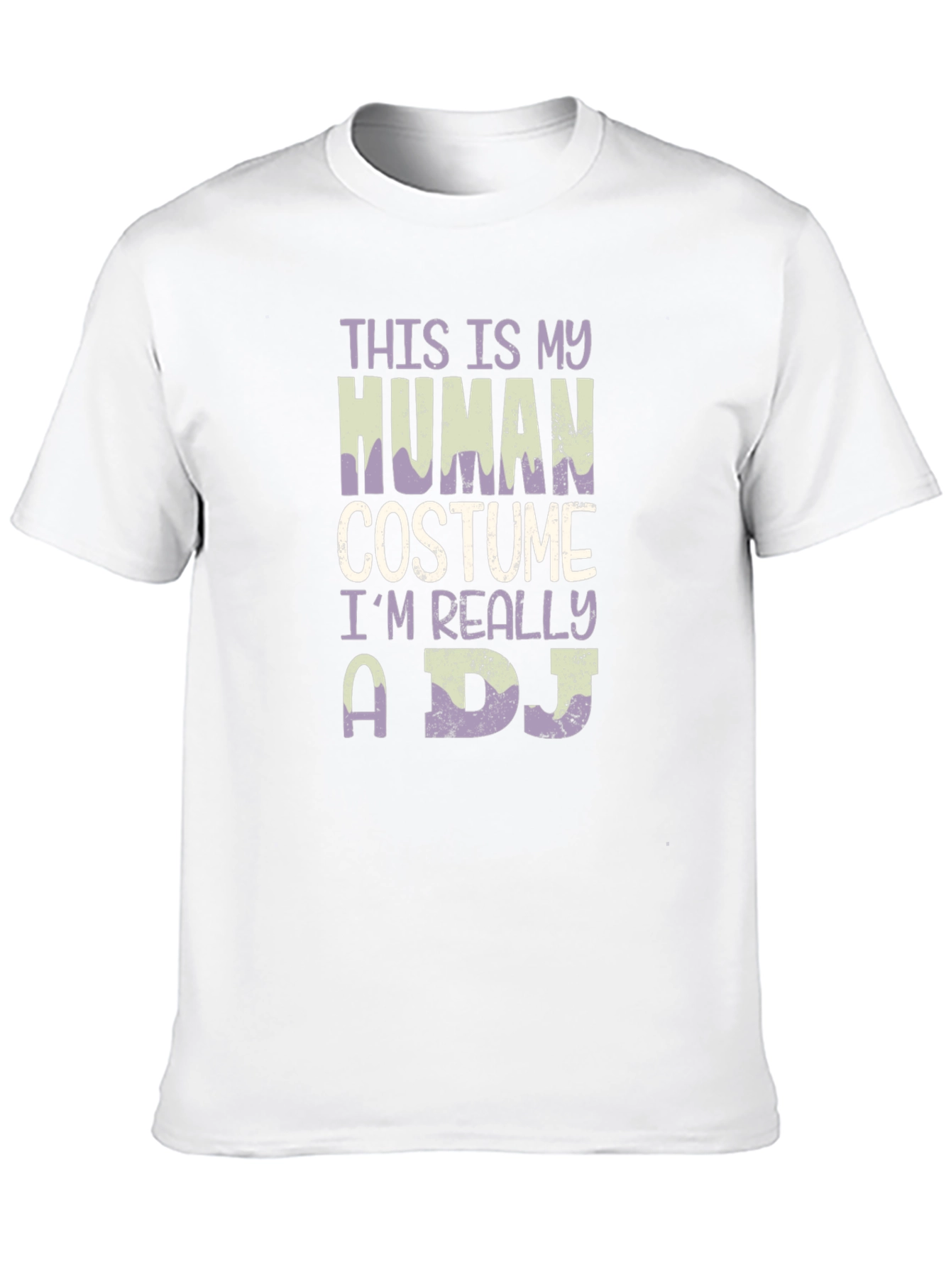 Funny DJ T-Shirt - Human Costume Tee