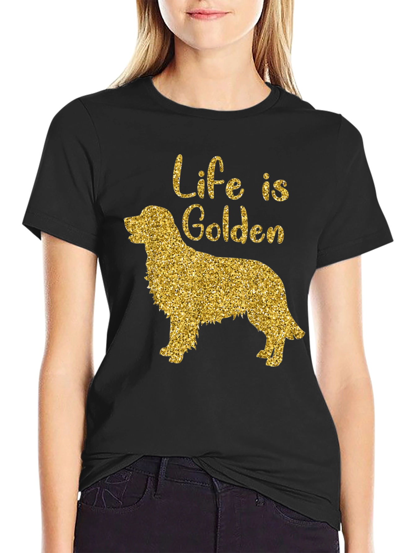 Life is Golden T-Shirt - Retriever Lover Tee