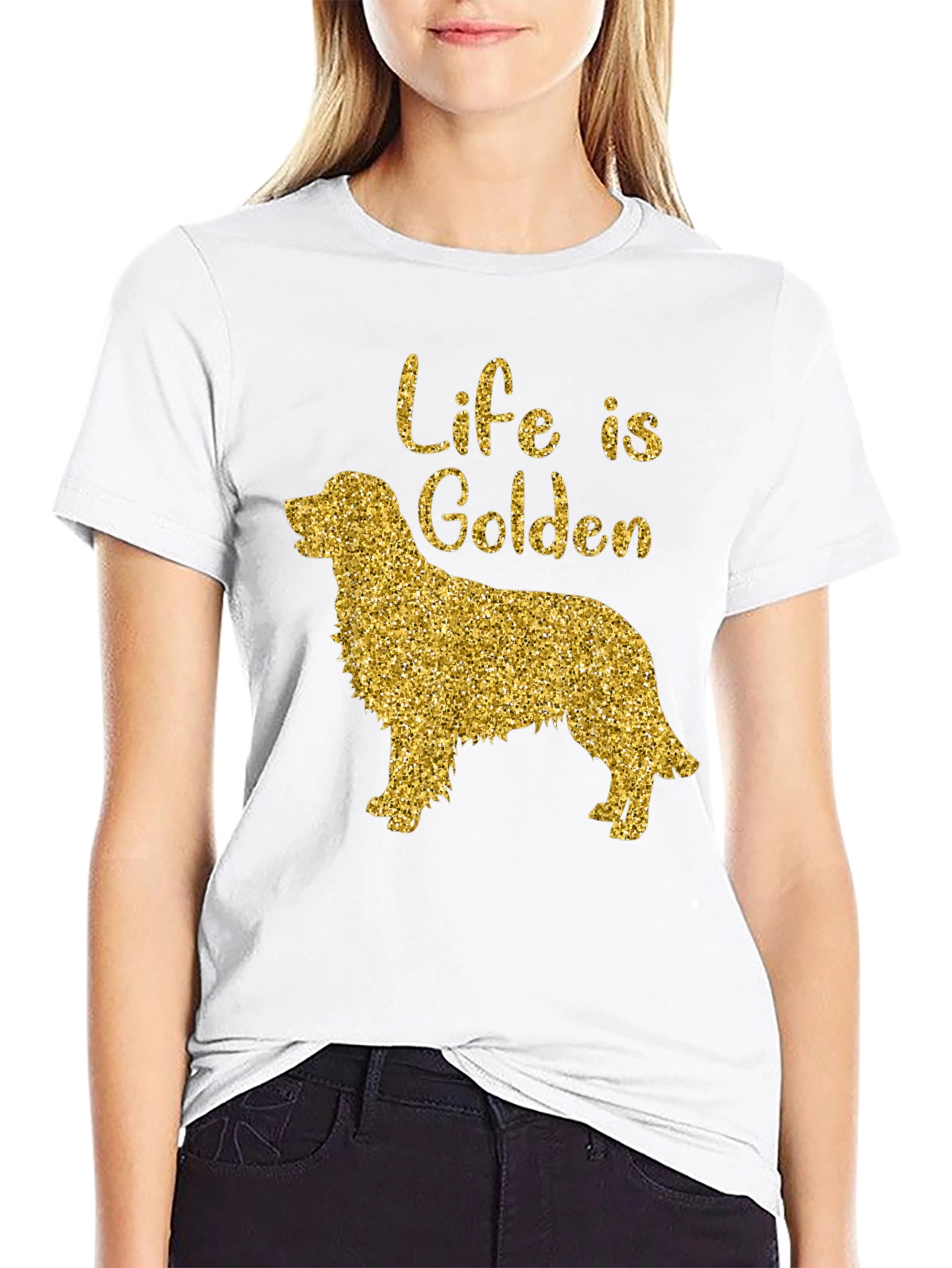 Life is Golden T-Shirt - Retriever Lover Tee