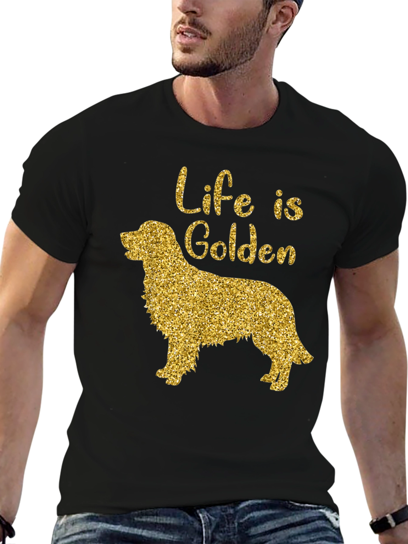 Life is Golden T-Shirt - Retriever Lover Tee