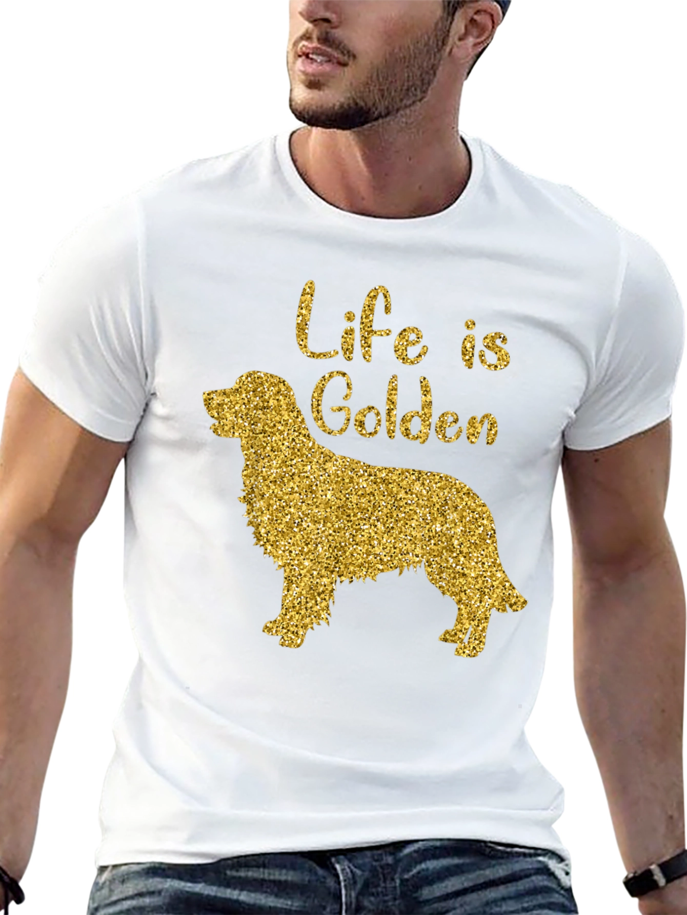 Life is Golden T-Shirt - Retriever Lover Tee