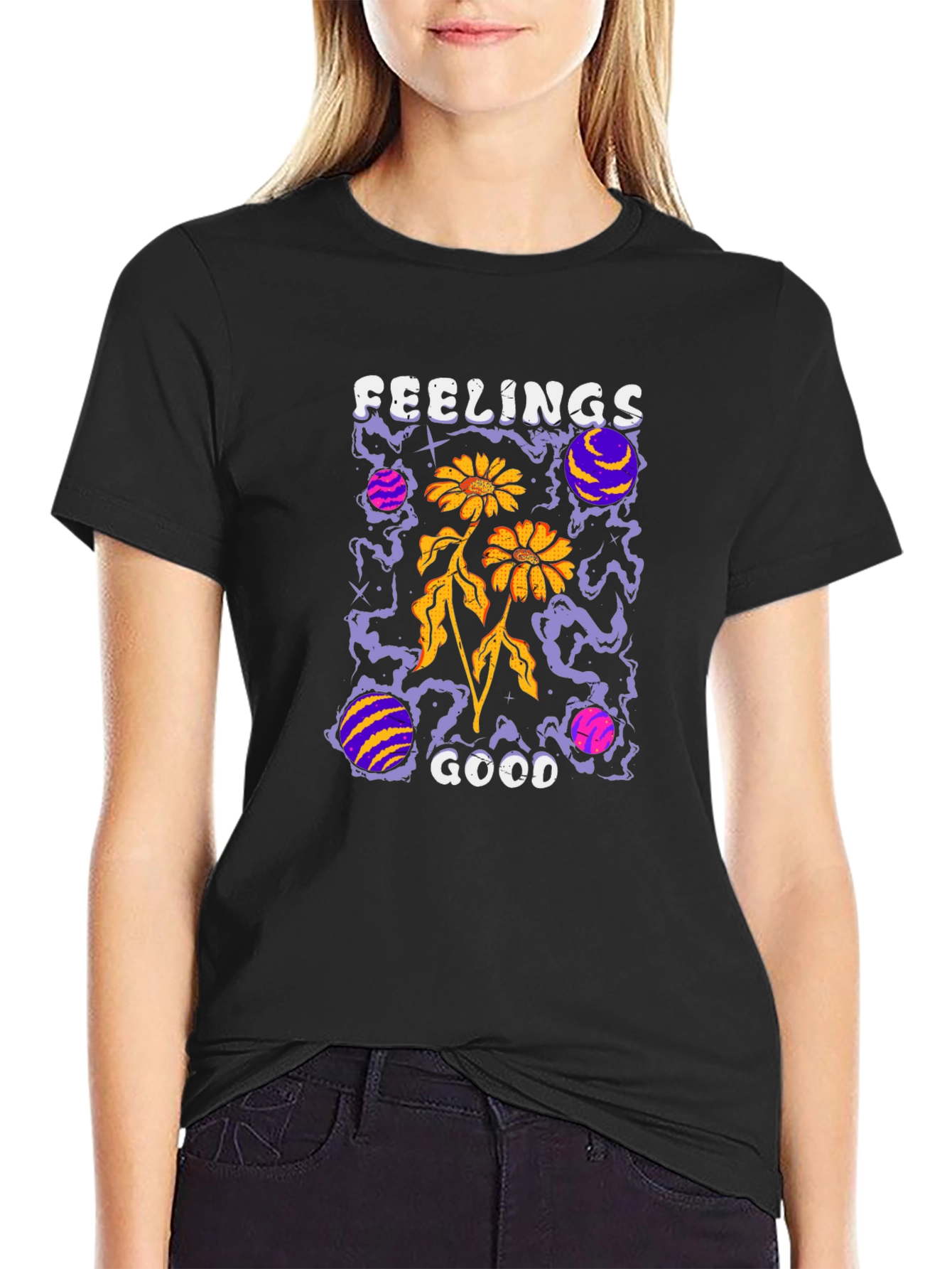 Feelings Good Graphic Tee - Comfort & Style
