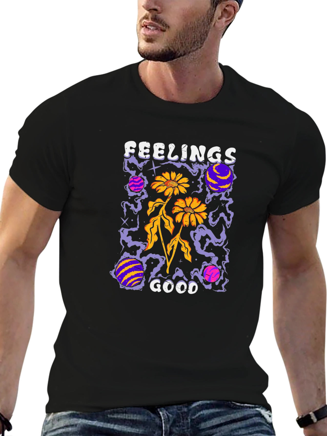 Feelings Good Graphic Tee - Comfort & Style