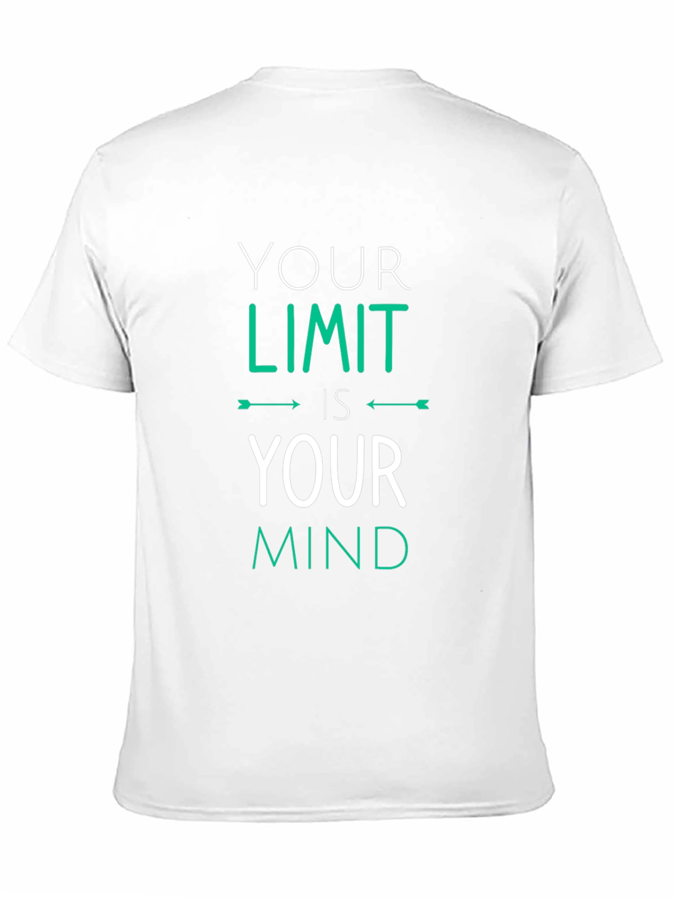 Motivational Your Limit Graphic Tee
