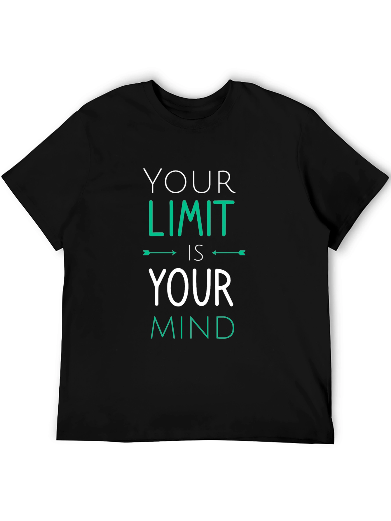Motivational Your Limit Graphic Tee
