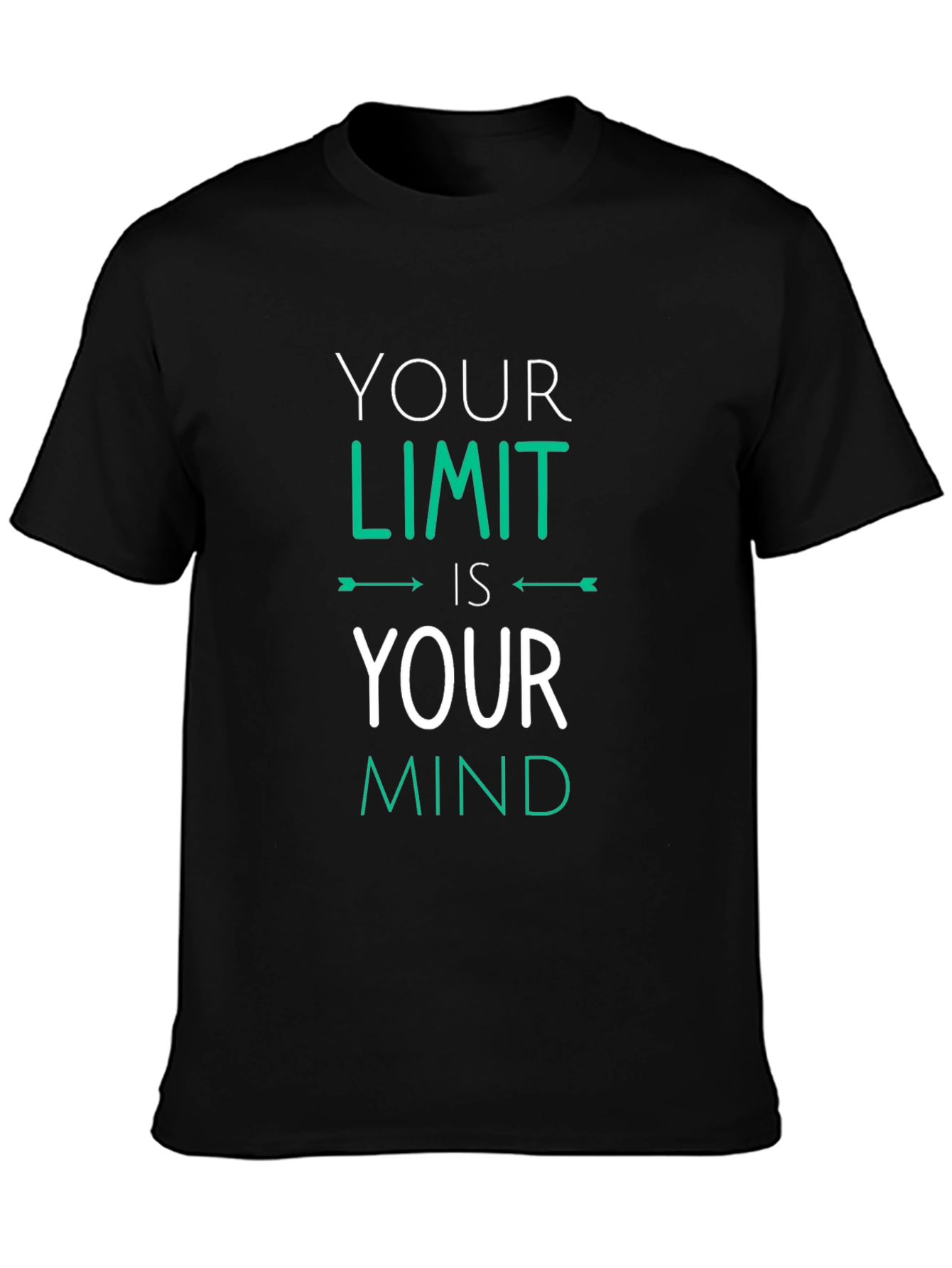 Motivational Your Limit Graphic Tee