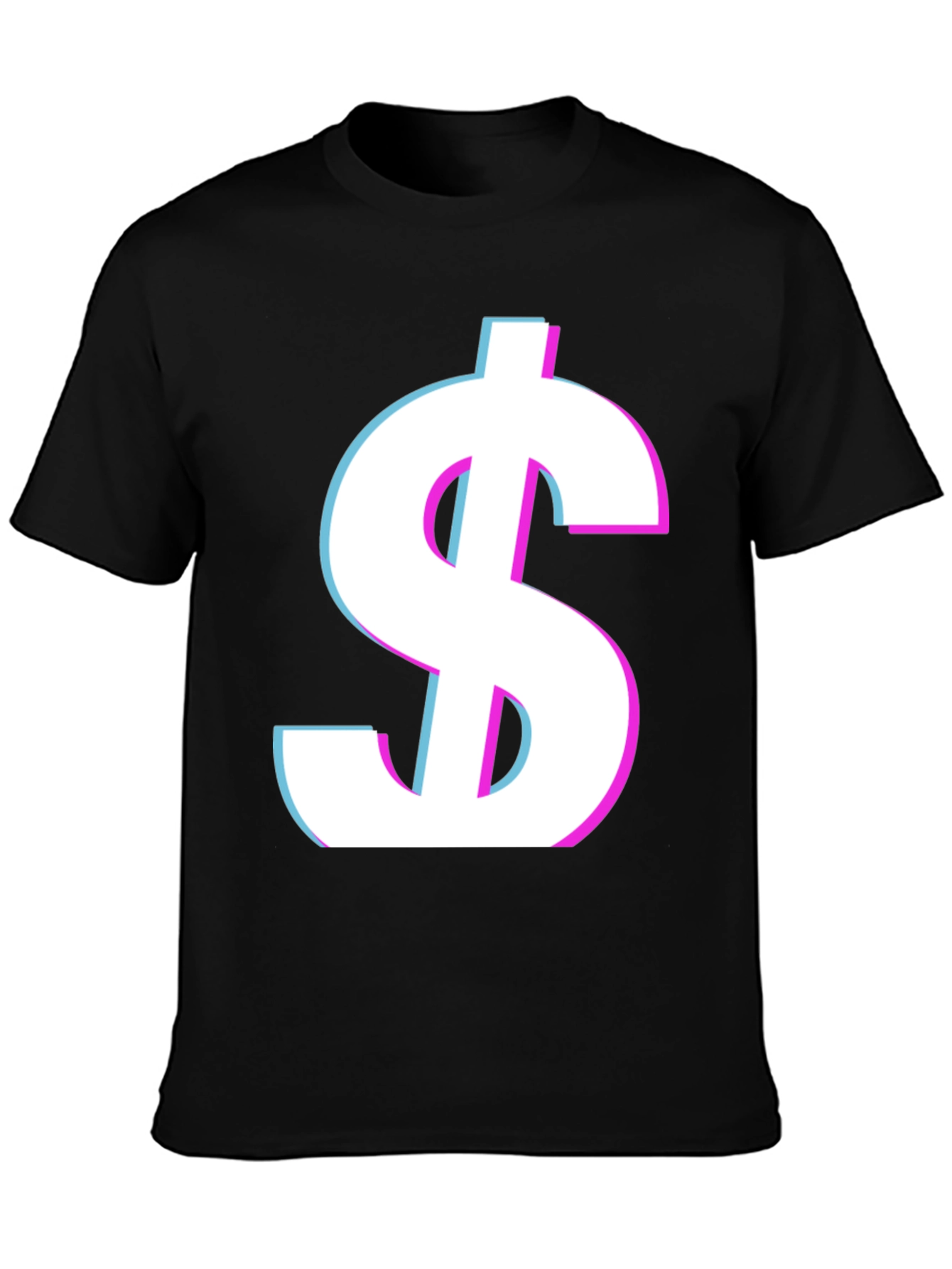 Trendy Dollar Sign Graphic Tee